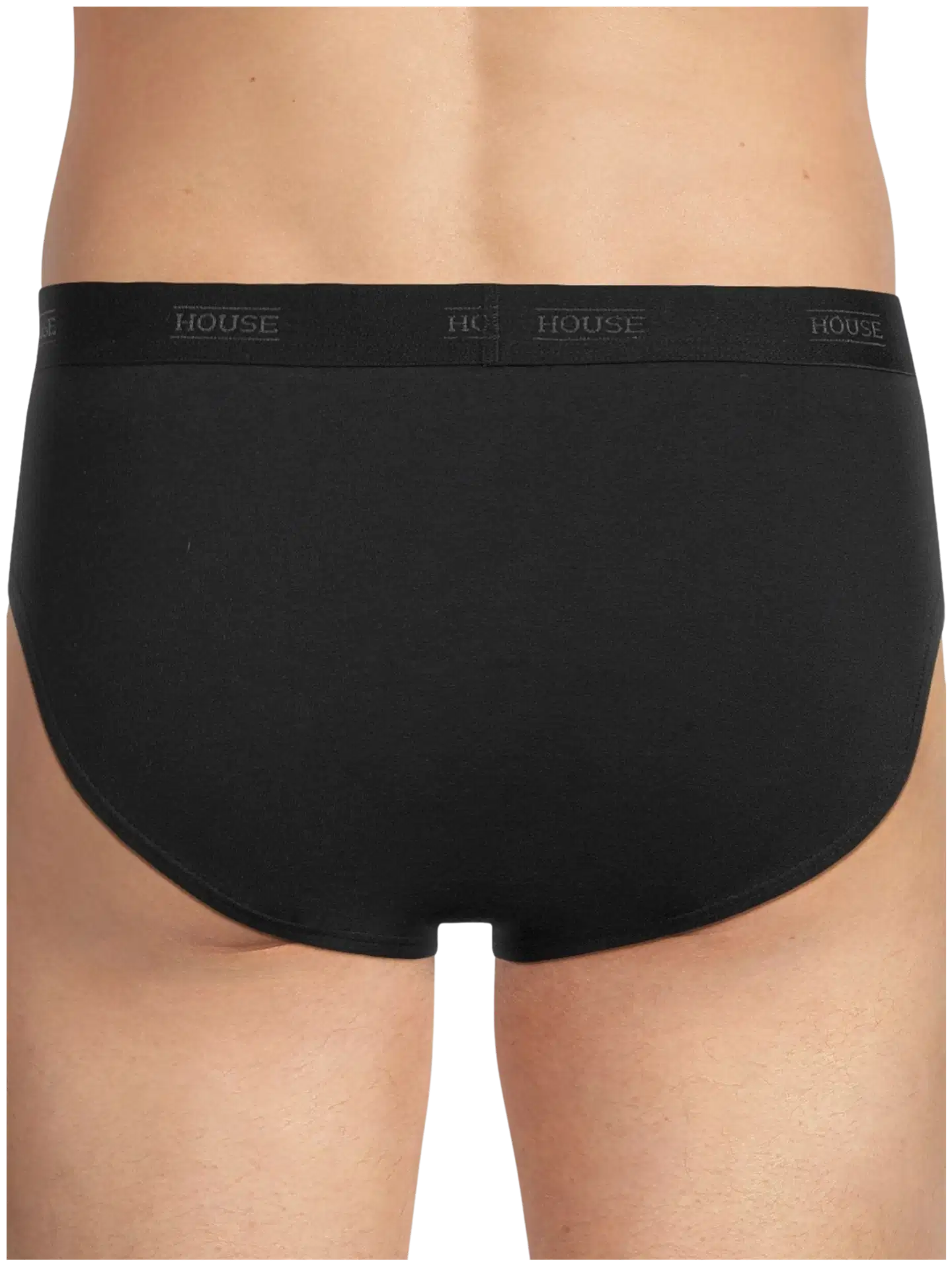 House miesten alushousut 2-pack - MUSTA - 3