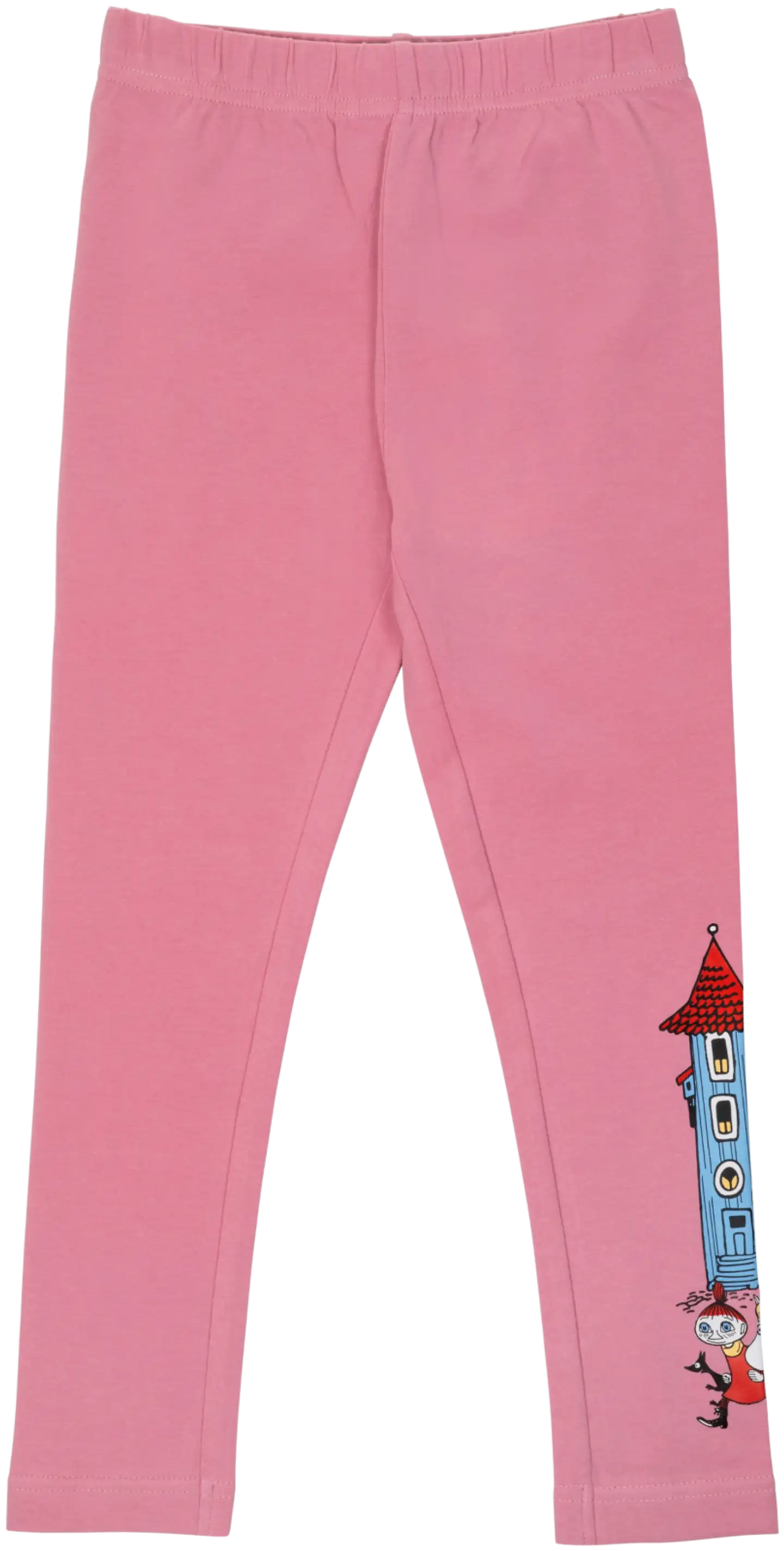 Martinex Muumi lasten leggingsit Muumitalo 589556 - Vaaleanpunainen - 1