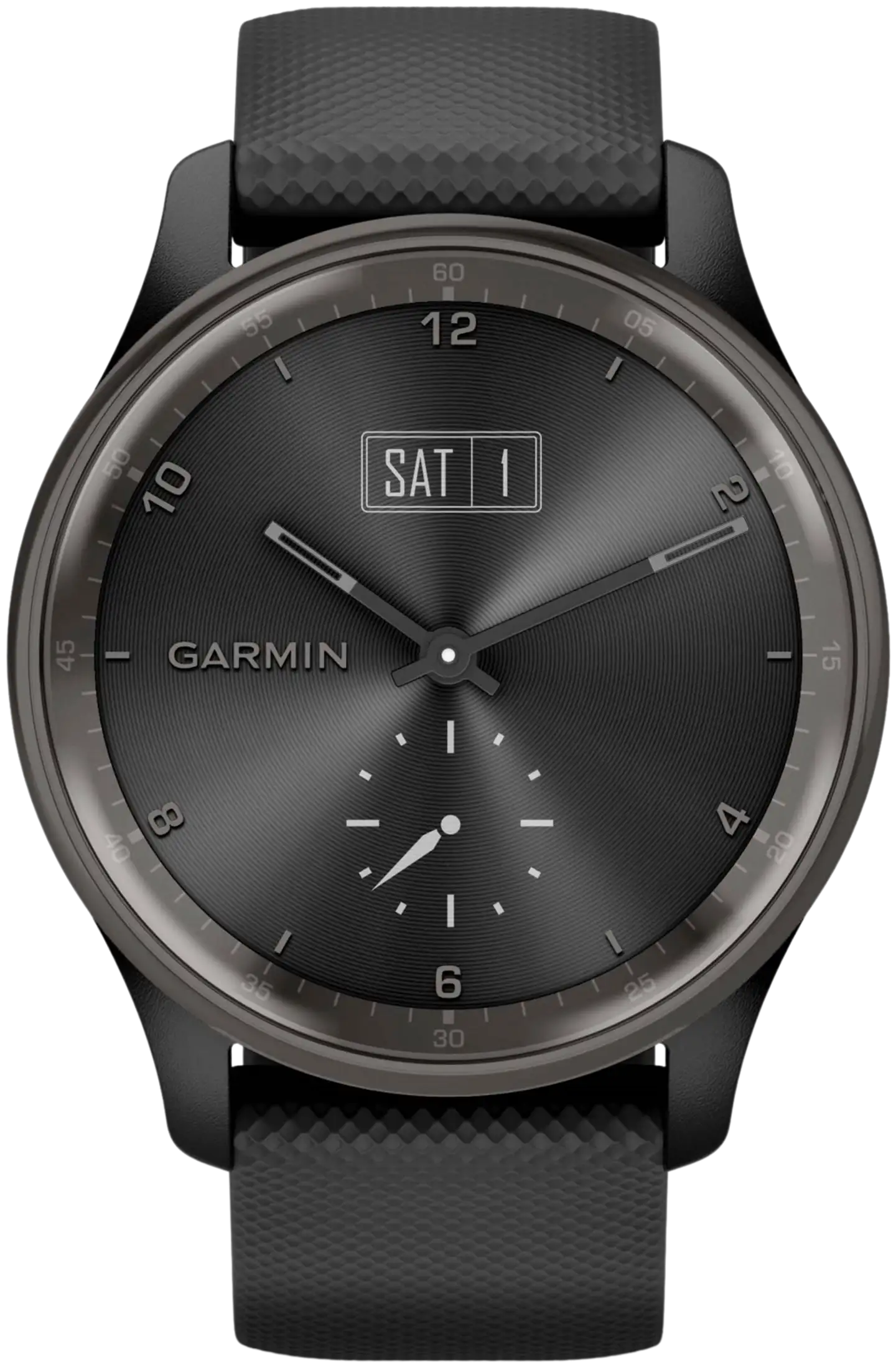 Garmin Vivomove Trend musta hybridiälykello - 1