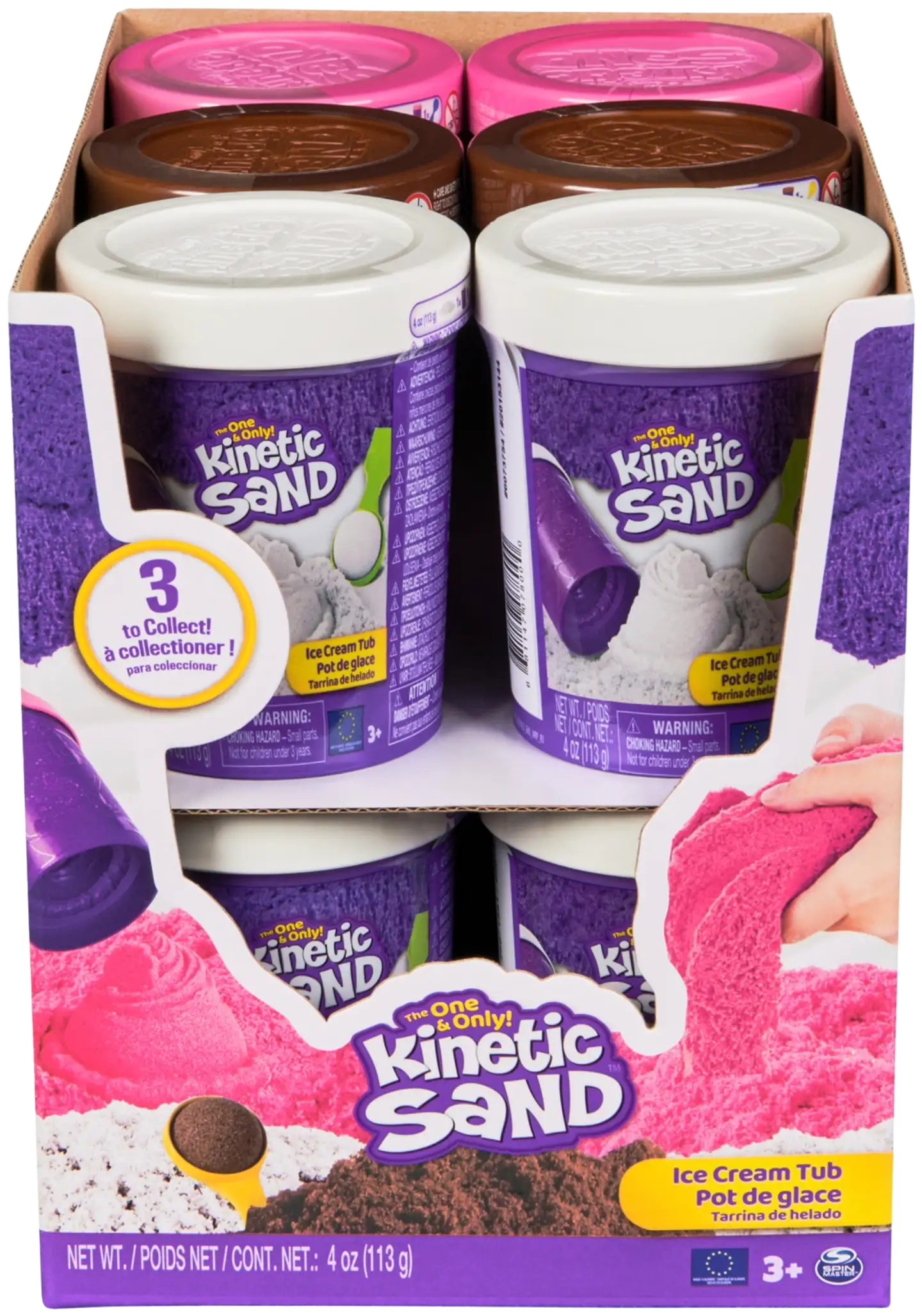 Kinetic Sand Jäätelöpurkki - 1