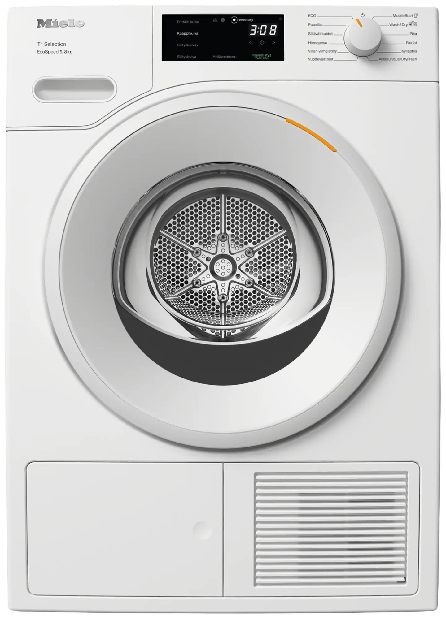 Miele kuivausrumpu TSC 643 WP 8kg valkoinen