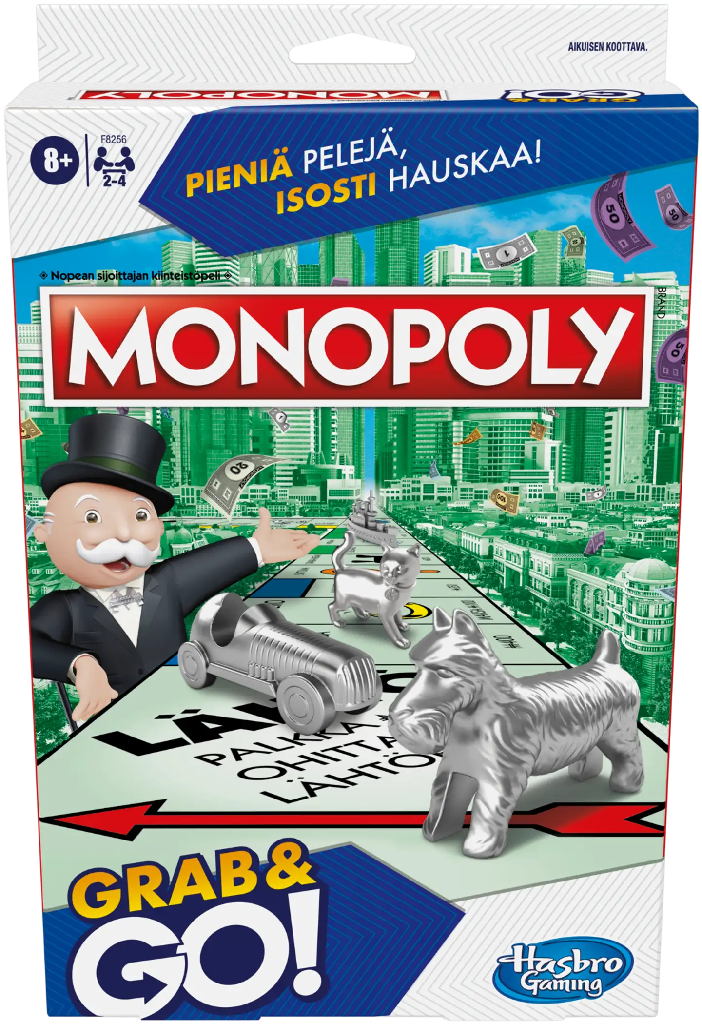 Hasbro Matkapeli Monopoly Grab&Go
