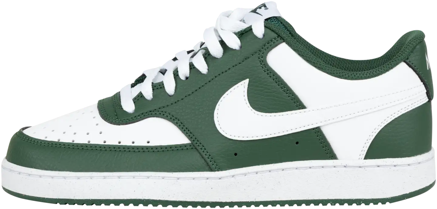 Nike miesten vapaa-ajan jalkineet Court Vision Low White Green - Wht/grn - 3