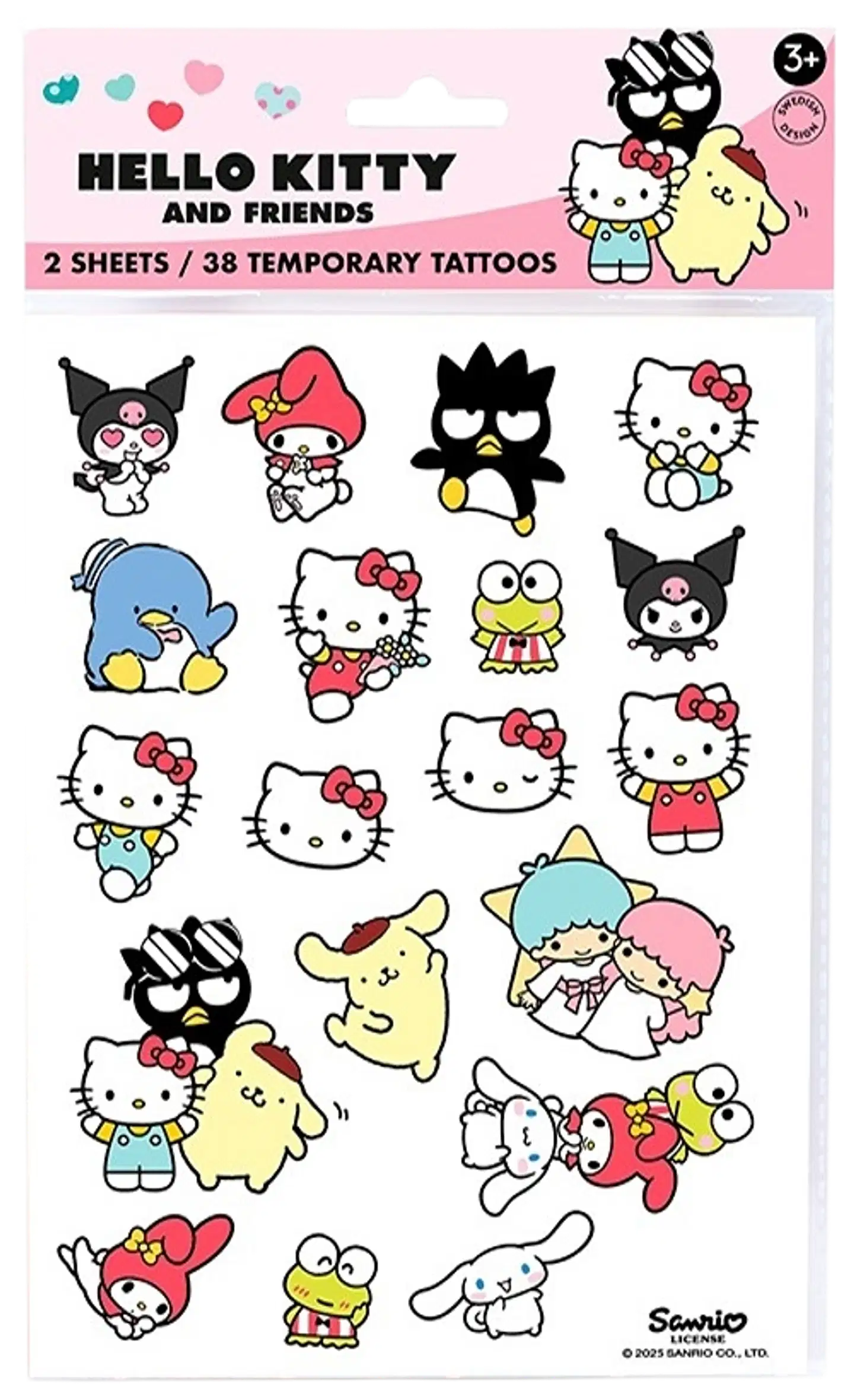 Micki siirtotatuoinnit Hello Kitty