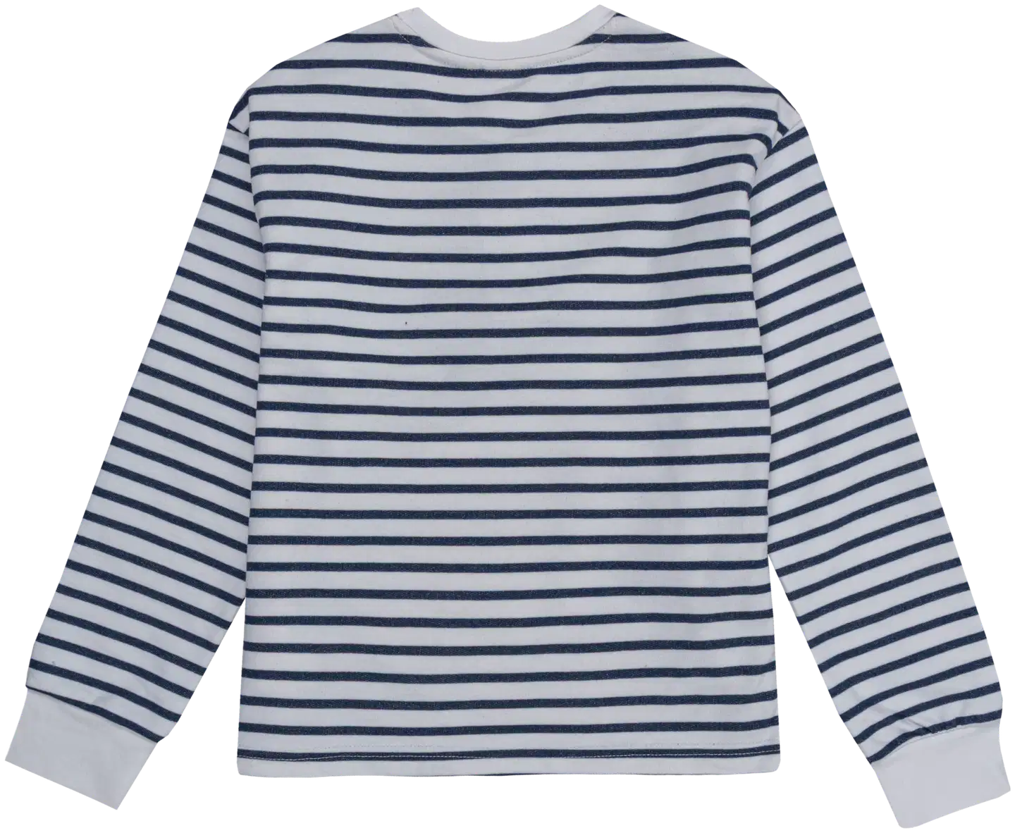 House lasten collegepusero 23TH102614 - White/blue stripes - 3