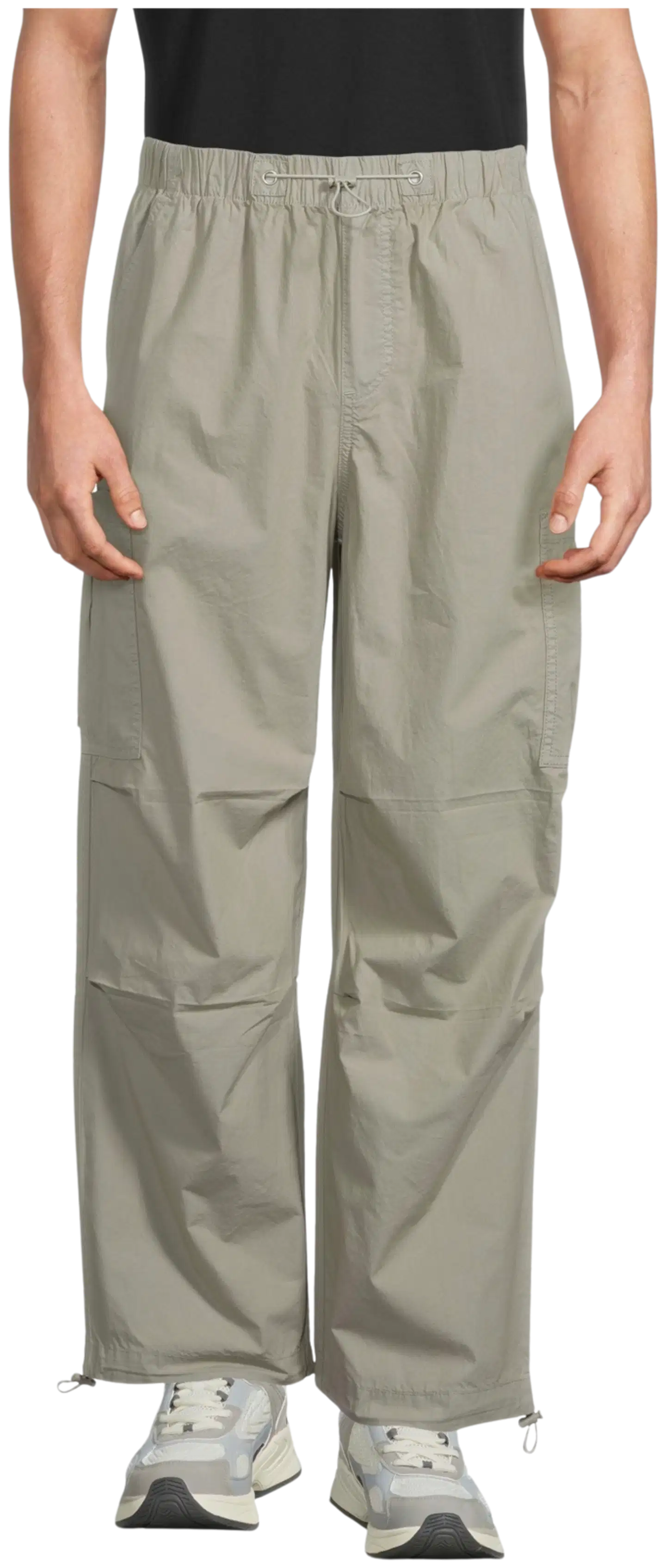 WKLY. miesten reisitaskuhousut parachute 202W242601 - Green khaki - 1