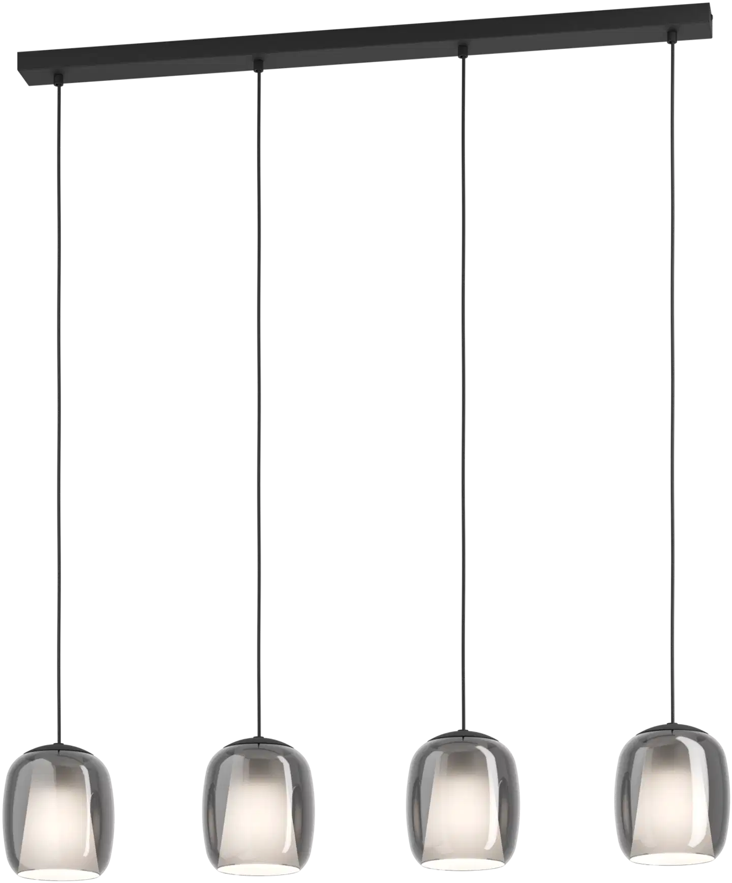 EGLO riippuvalaisin 4-os. Ciampino E27 musta - 2