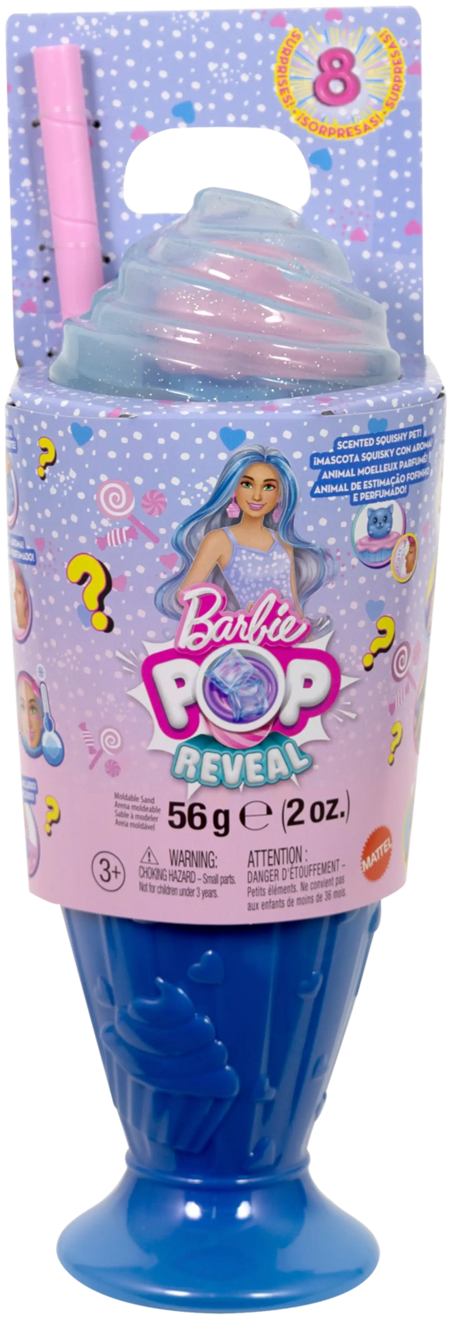Barbie Pop Reveal Treats Series Sininen - 2