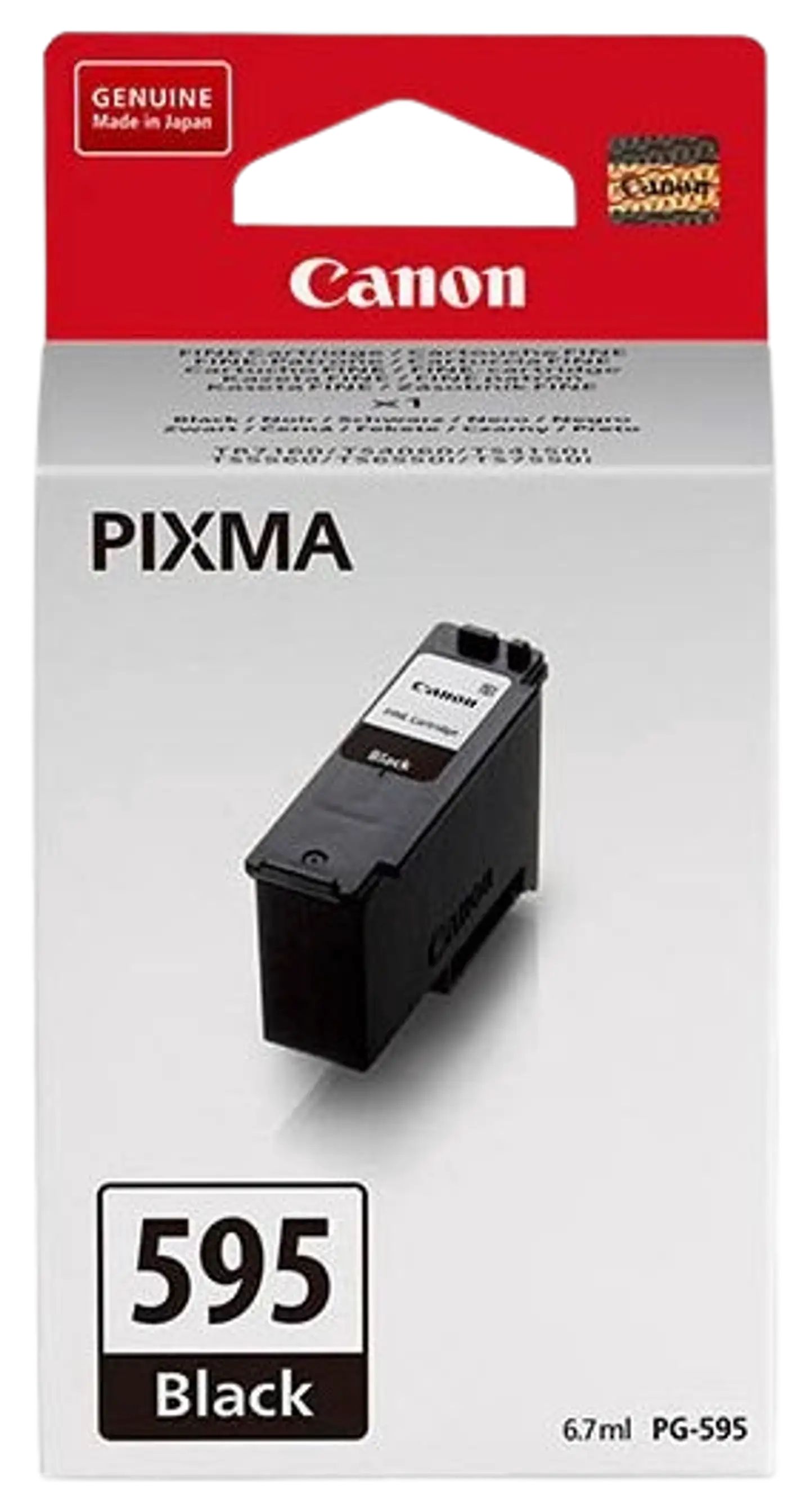 Canon mustepatruuna PG-595 musta