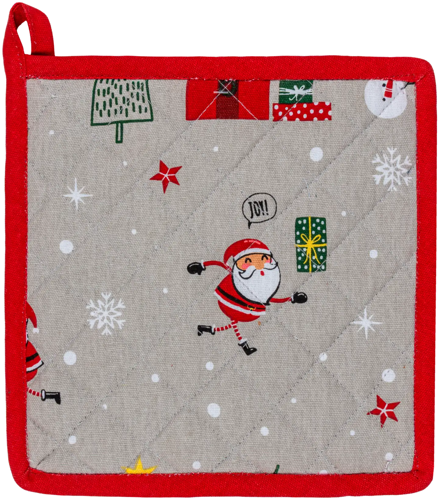 House patalappu X-mas story 22x22 cm harmaa - 1
