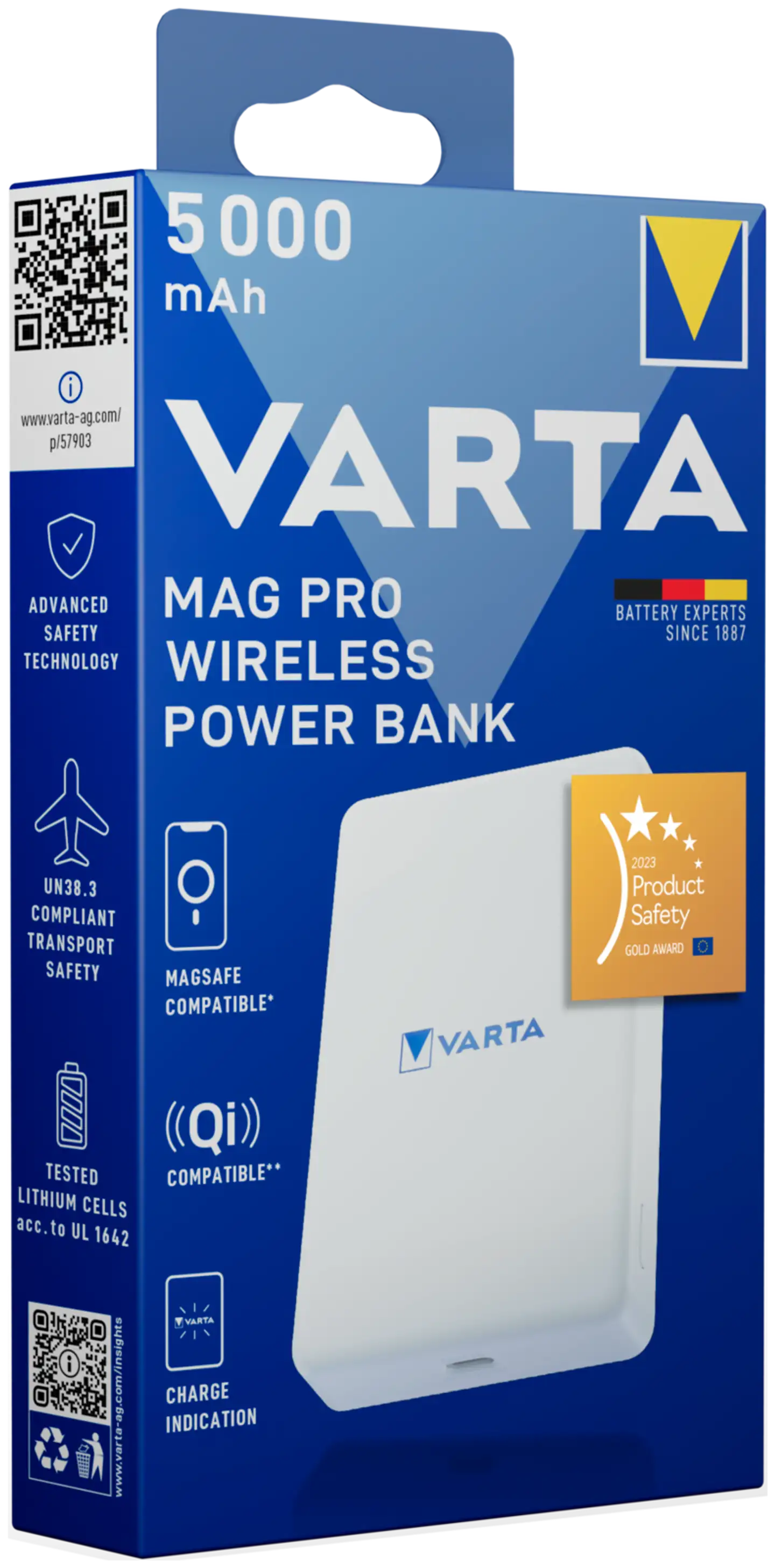 Varta varavirtalähde langaton Mag Pro 5000mAh - 2