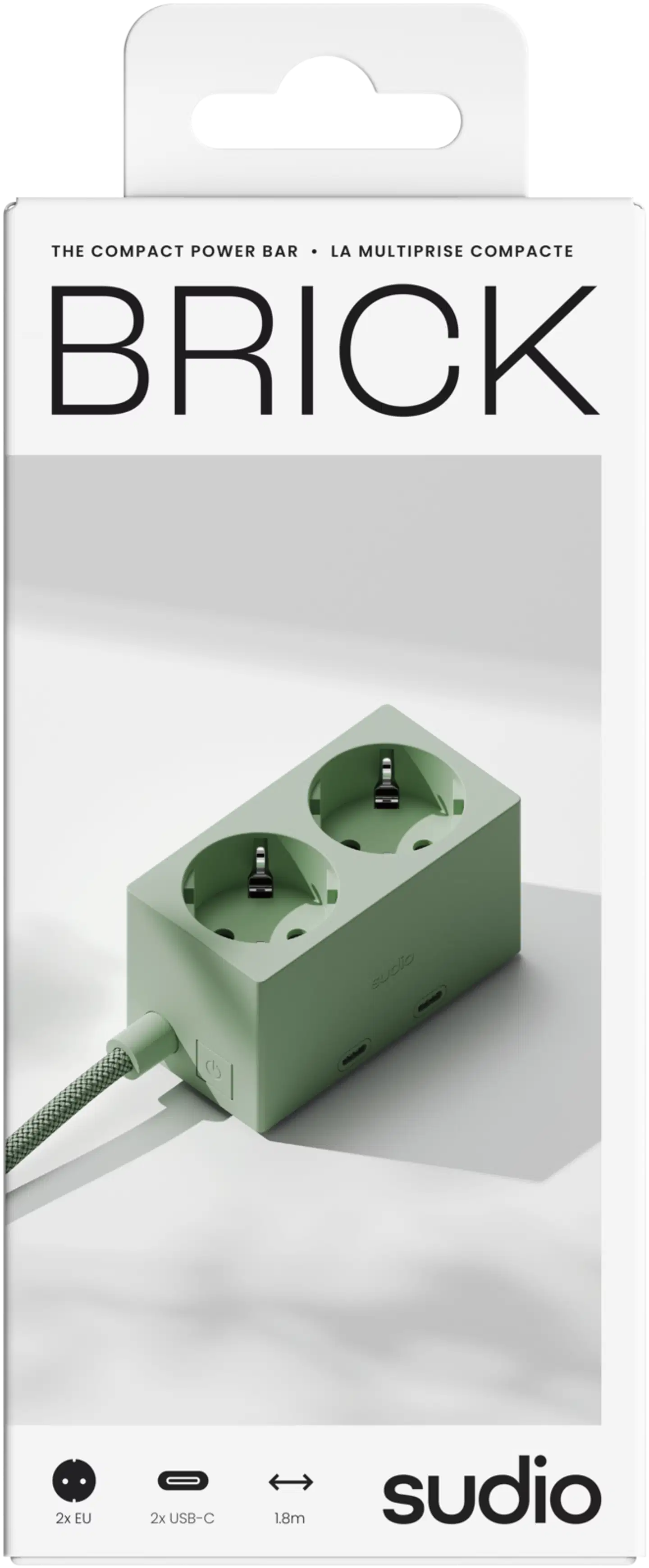 Sudio brick virta-asema, vihreä - 3