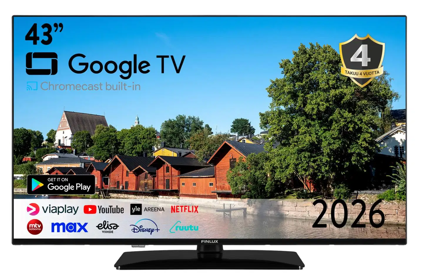 Finlux 43" Full HD Android Smart LED TV 43G8.3GCB - 1