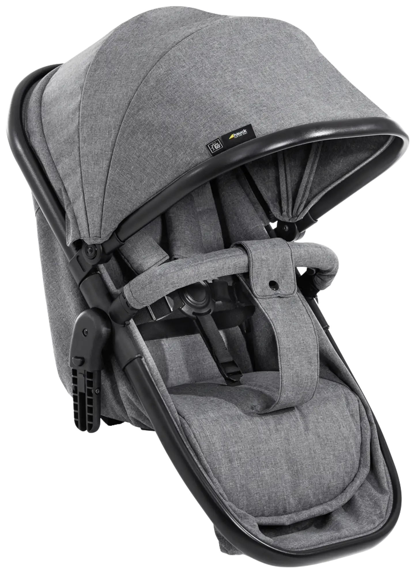 Hauck tuplarattaat Atlantic Twin harmaa - 10