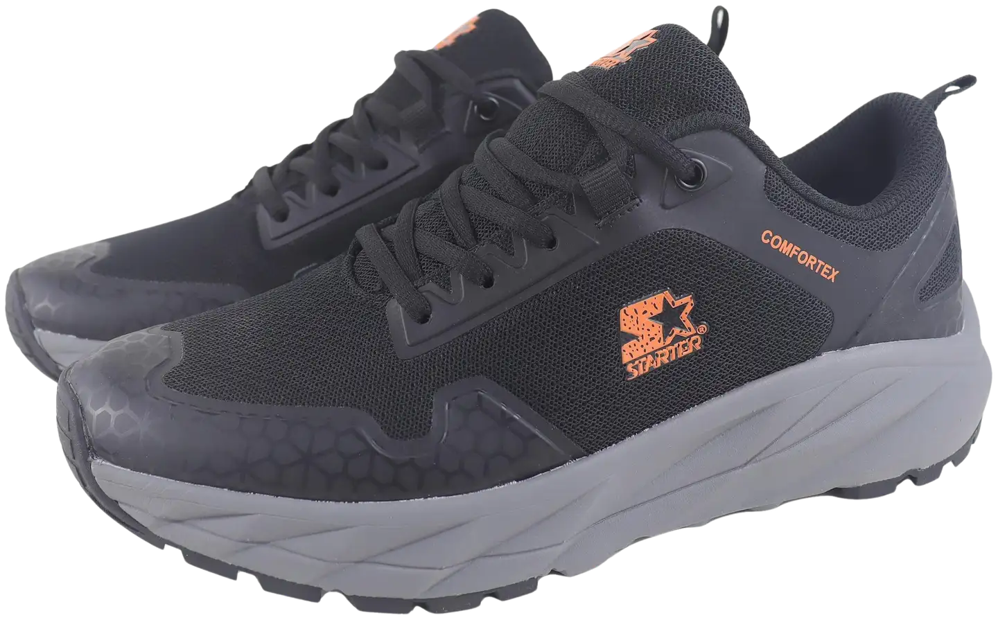 Starter miesten maastojuoksukengät Chase 8230 SL - Black/Orange - 1
