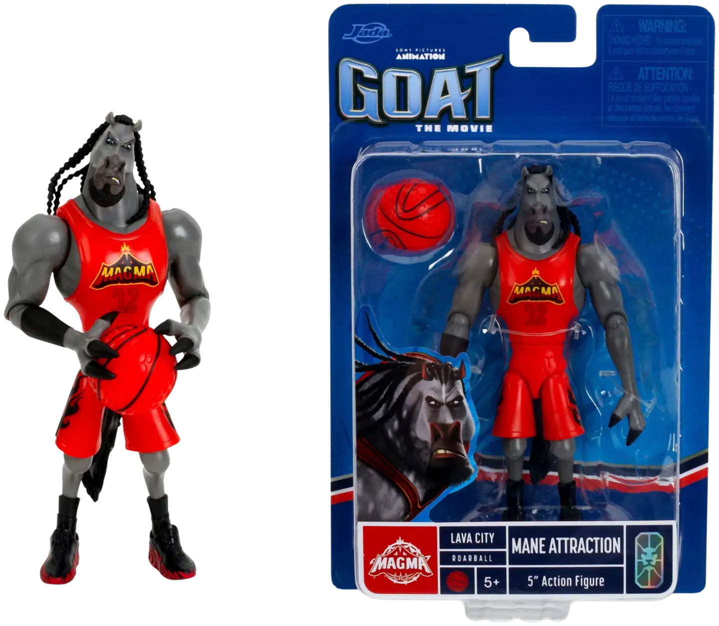 Jada GOAT Mane Attraction, nivelletty keräilyhahmo, 14 cm - 1