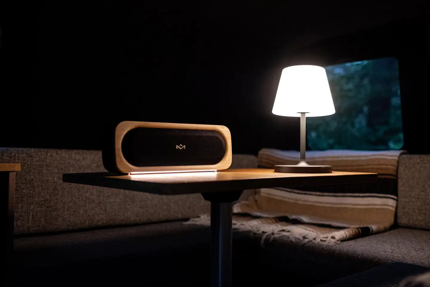 House of Marley Bluetooth kaiutin Get Together Go, musta/puu - 10