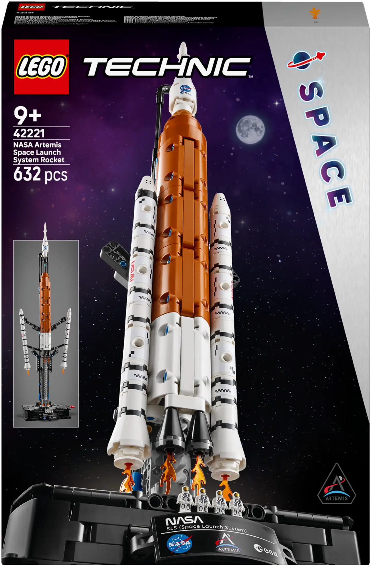 LEGO® Technic 42221 NASA Artemis ‑laukaisujärjestelmän avaruusraketti - 6