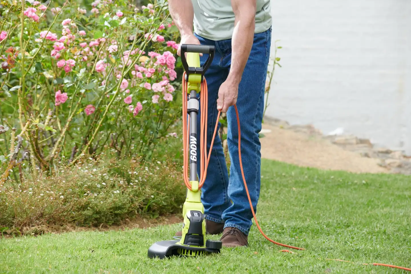 Ryobi 600W ruohotrimmeriRLT6130 - 5