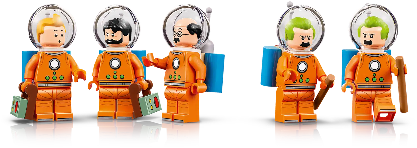 LEGO® Ideas 21367 Tintin®-sarjakuvan kuuraketti - 3
