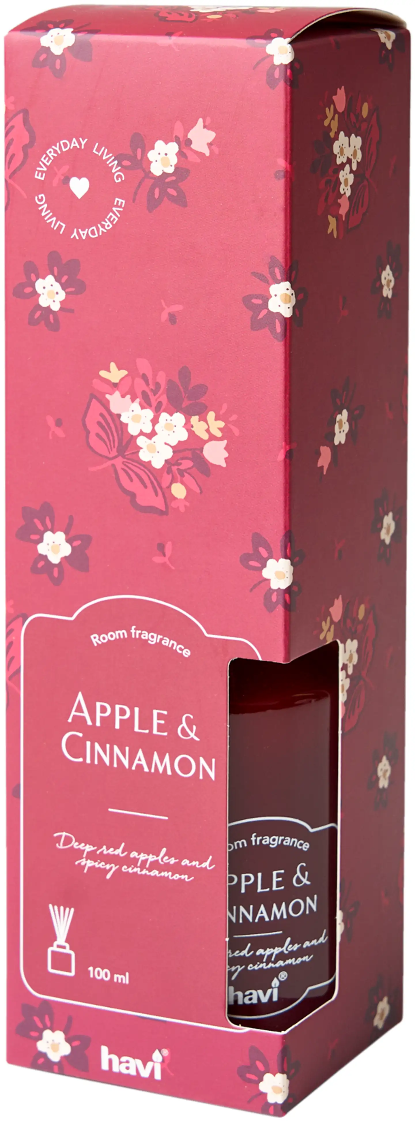 Havi Apple & Cinnamon huonetuoksu 1kpl/100ml