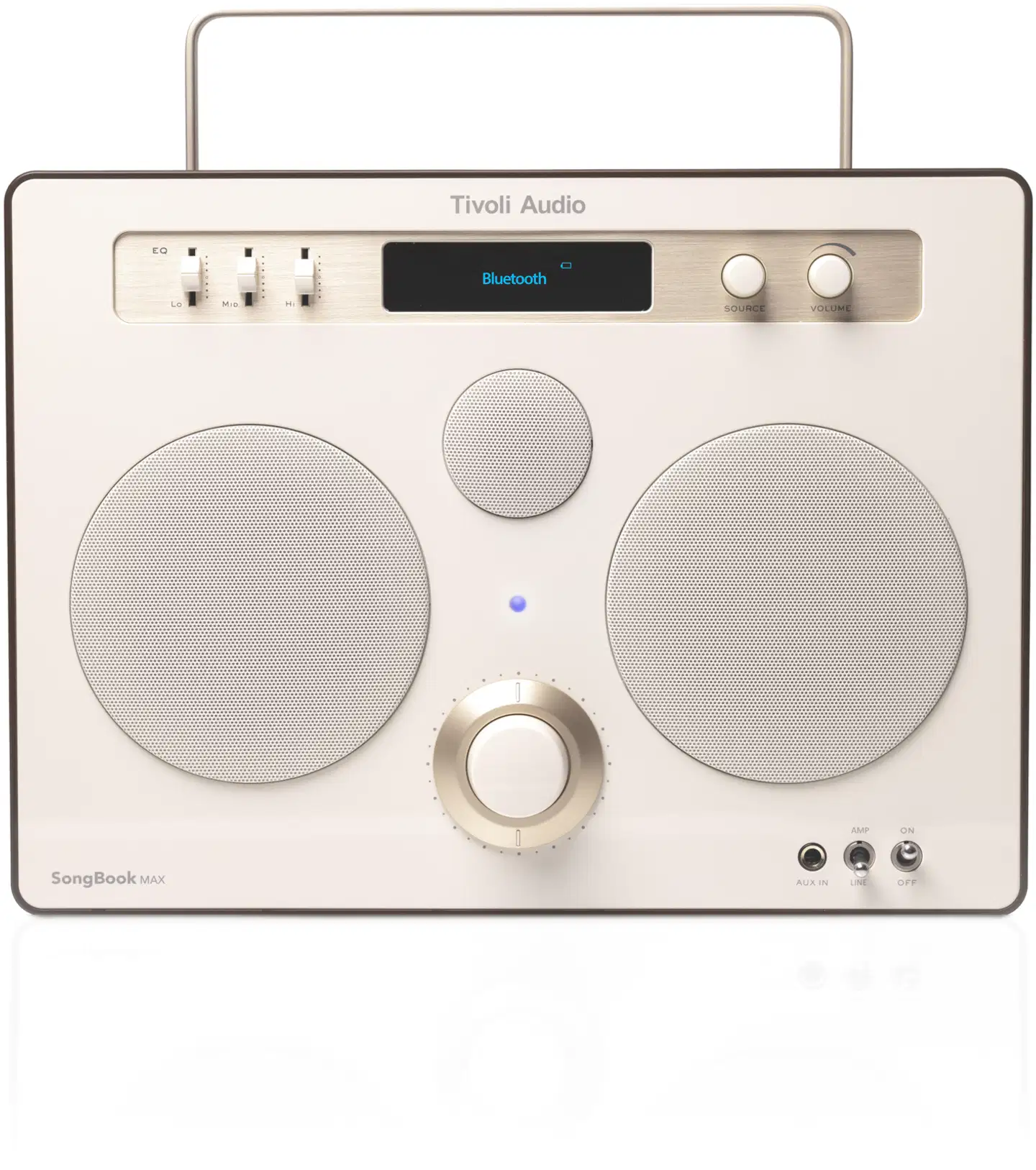 Tivoli Audio kannettava Bluetooth-kaiutin SongBook Max kerma/ruskea - 1