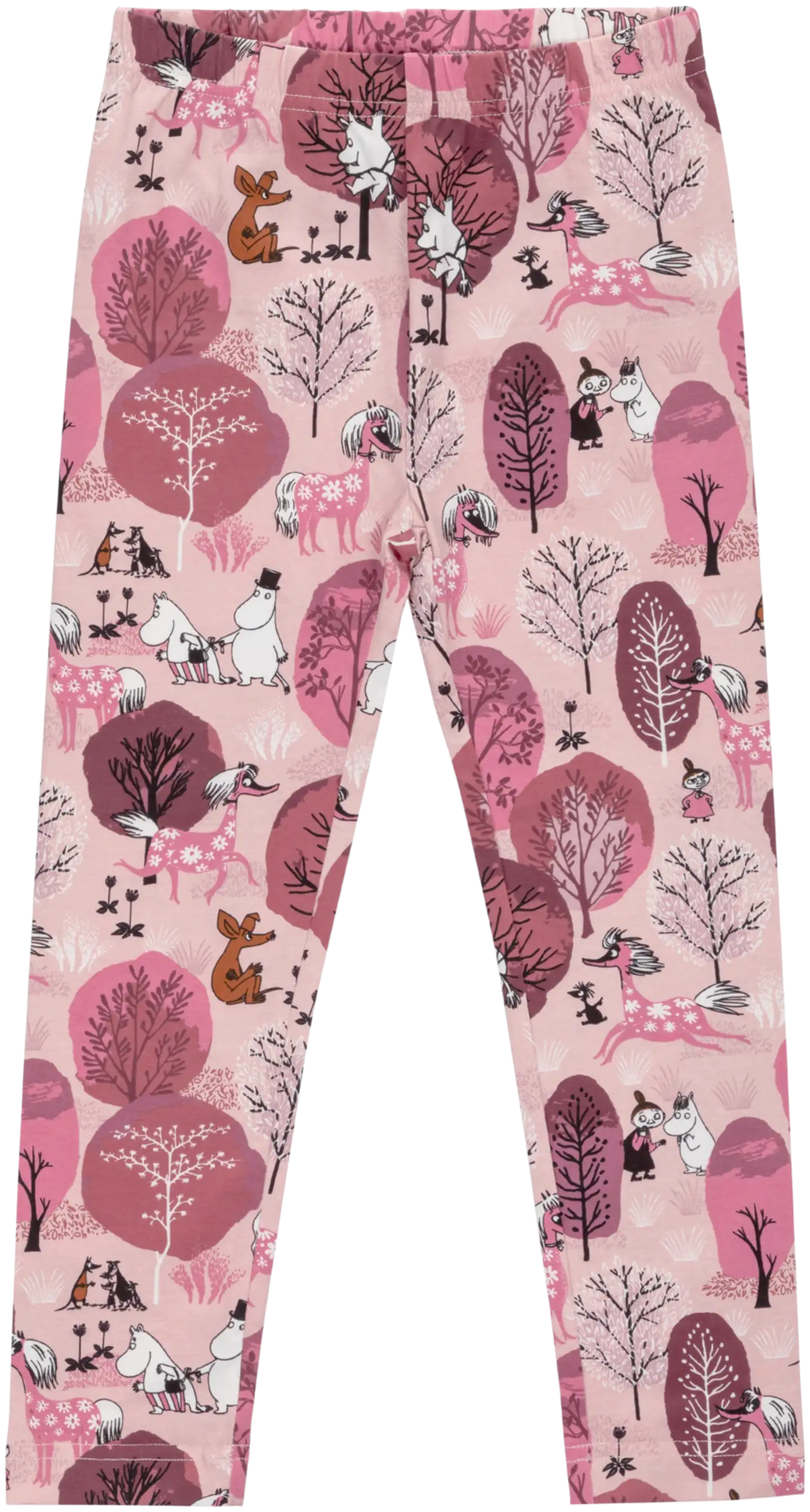 Martinex Muumi lasten leggingsit Kuiskutus 590833 - Roosa