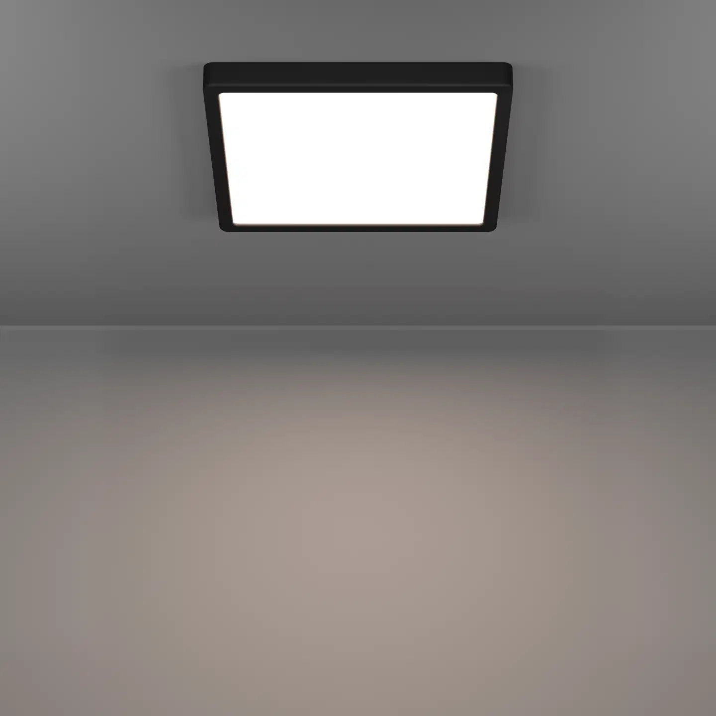 EGLO kattovalaisin Fueva 6 LED 13W CCT 29x29 cm musta - 6