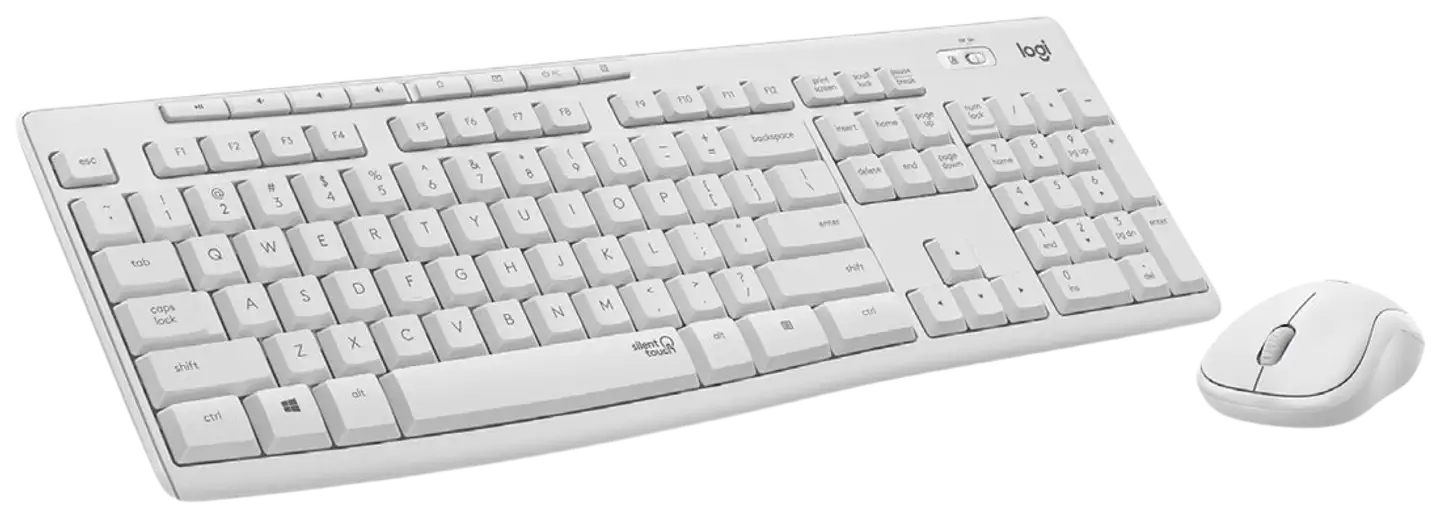Logitech hiiri ja näppäimistö MK295 valkoinen - 3