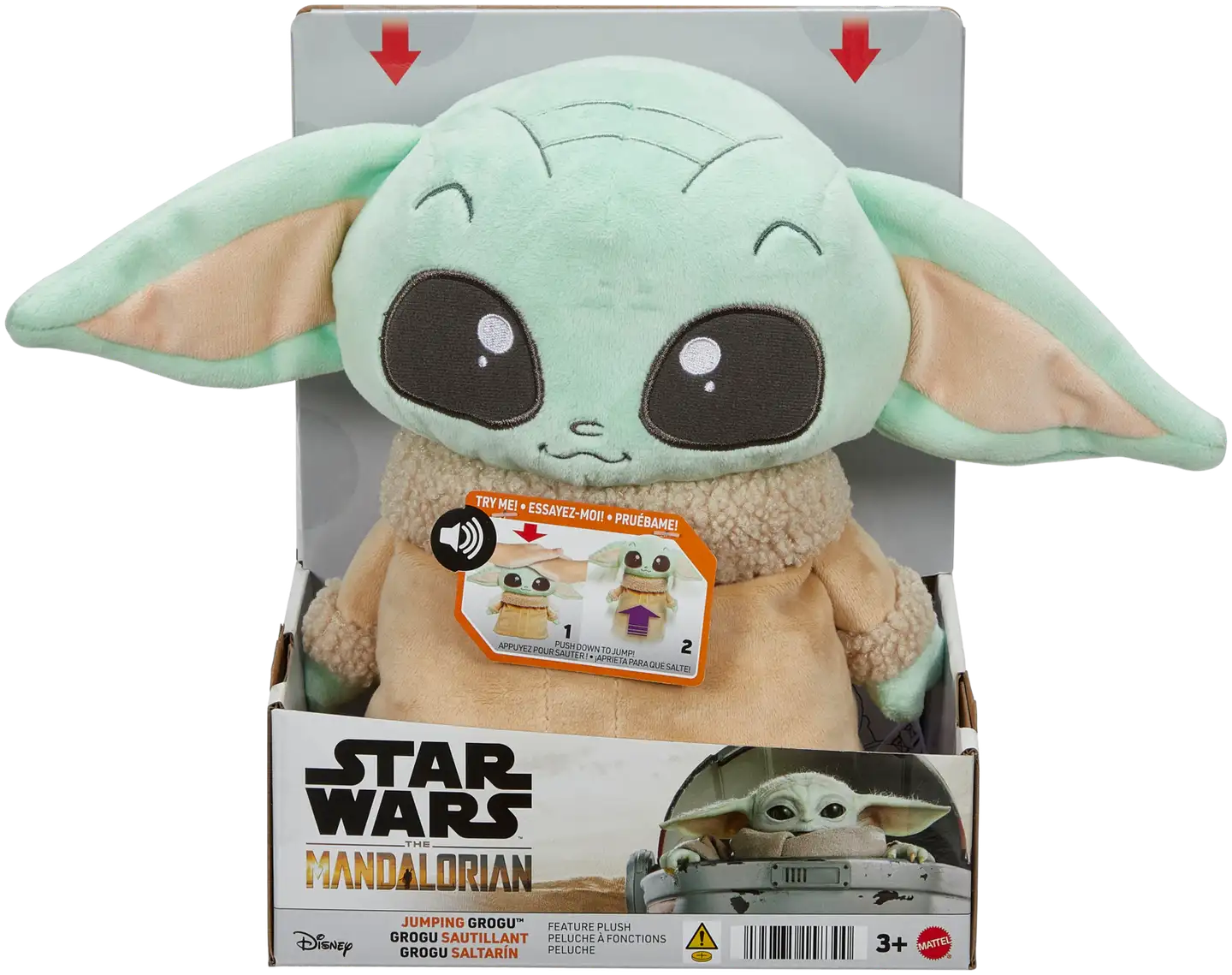 Star Wars Jumping Grogu Plush - 2