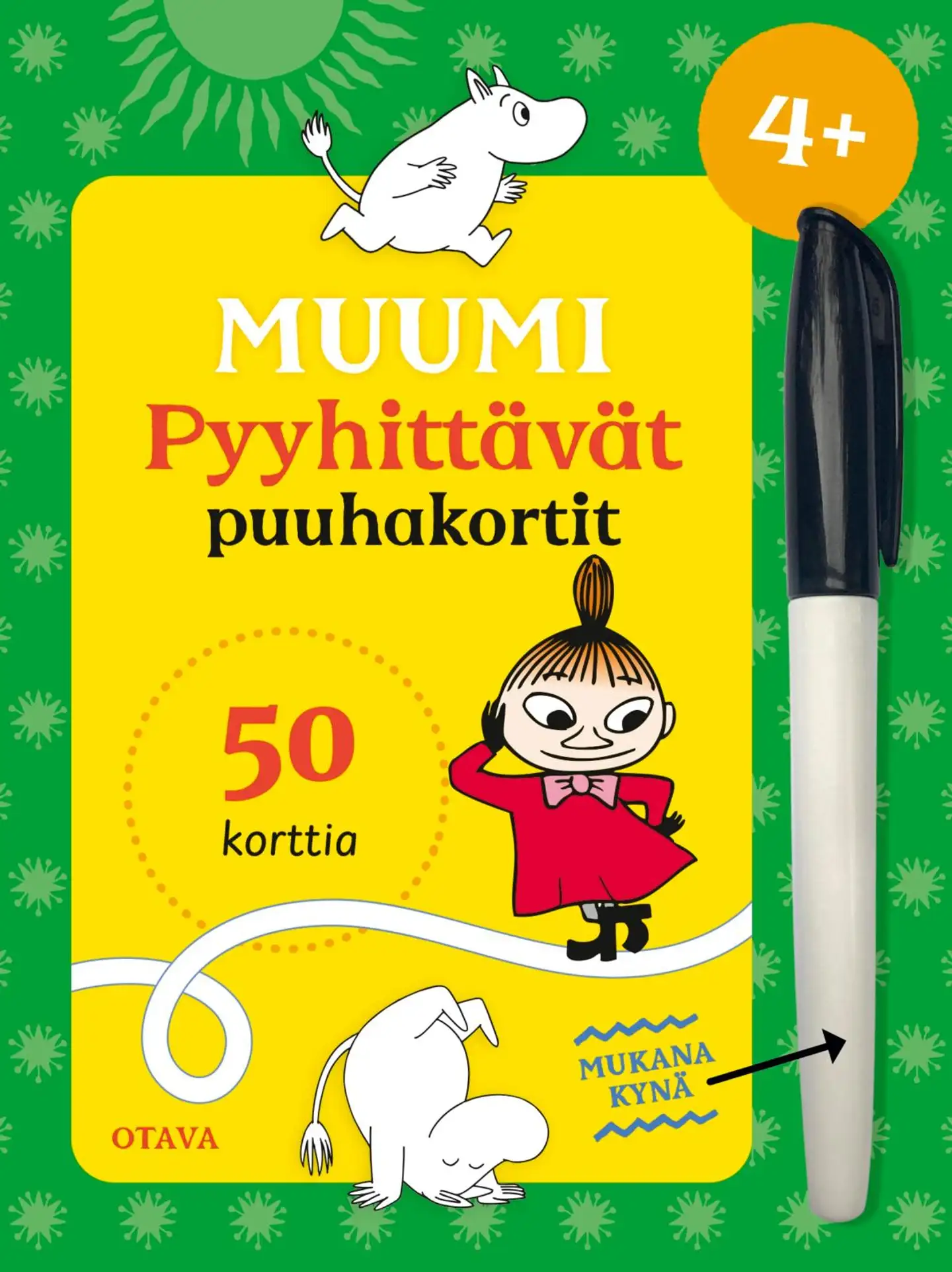 Muumit Pyyhittävät puuhakortit