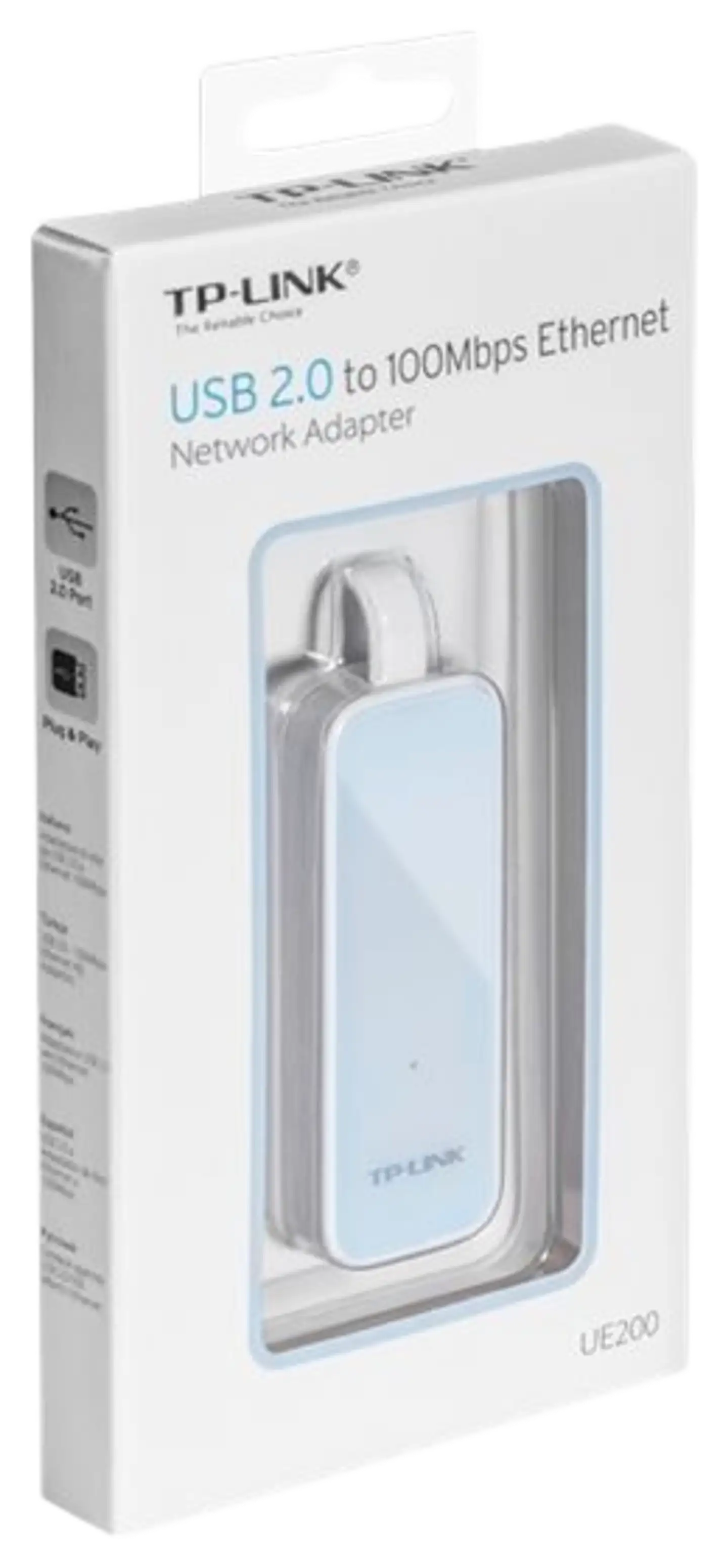 Tp-link ue200 usb 2.0 100mbps ethernet adapteri - 4