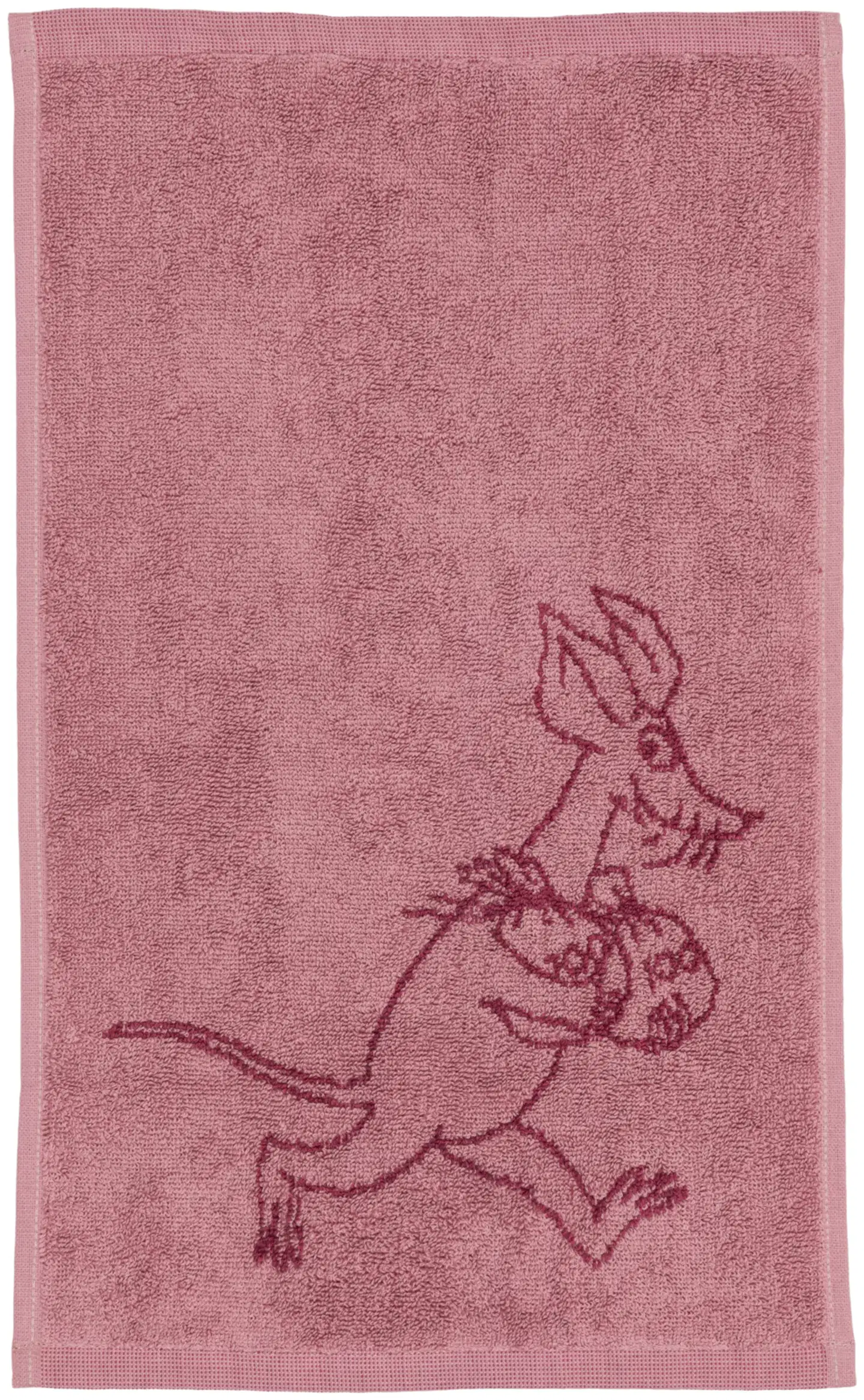 Moomin Arabia Muumi k.pyyhe 30x50 Nipsu malva GOTS