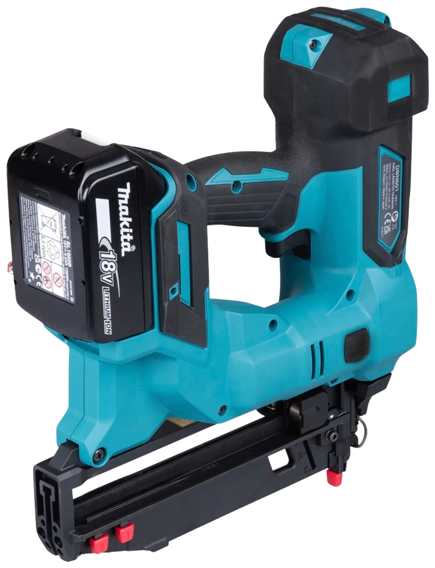 Makita viimeistelynaulain DBN501ZJ 18V runko - 3
