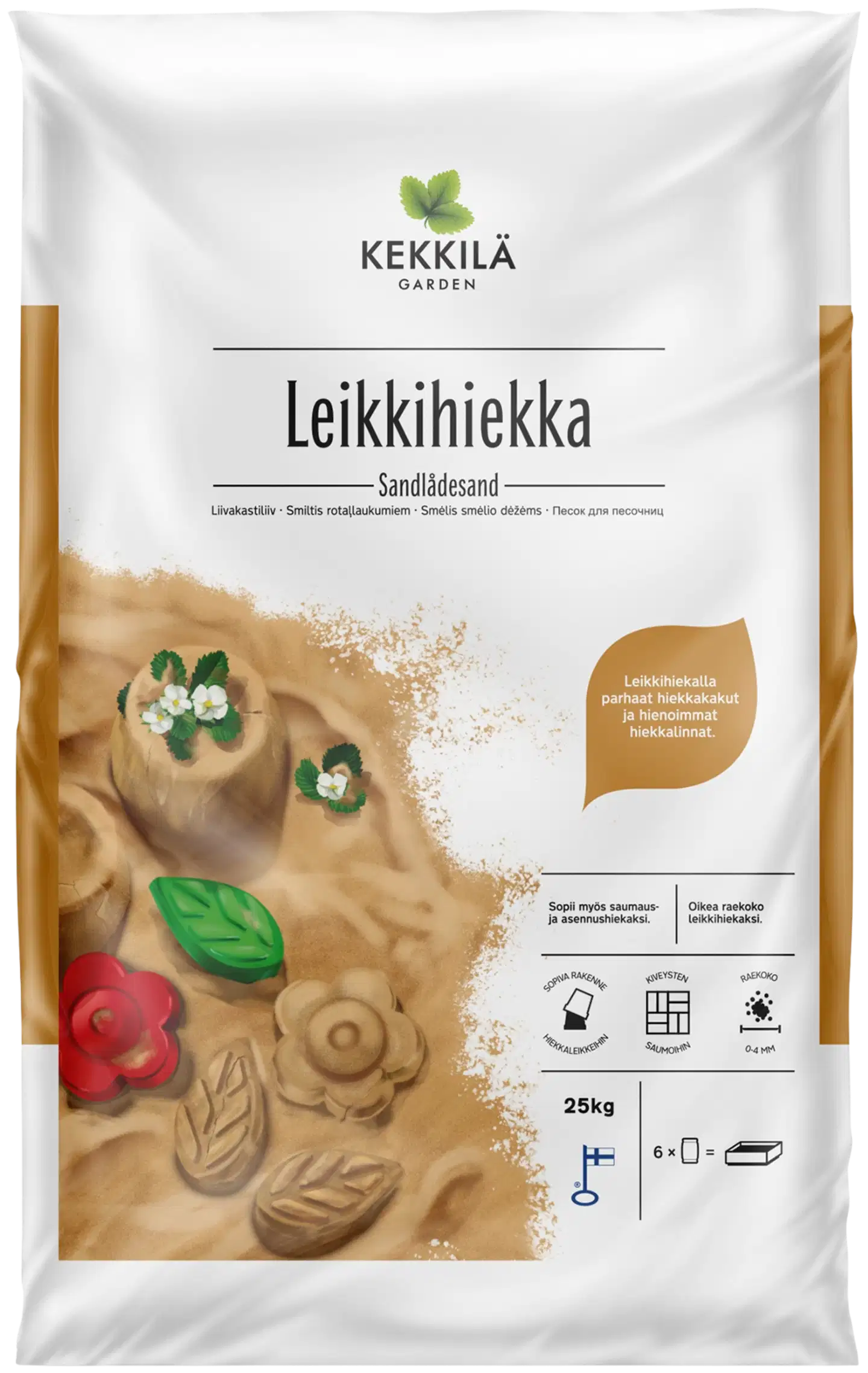 Kekkilä Leikkihiekka 25 kg, lava 42 säkkiä - 2