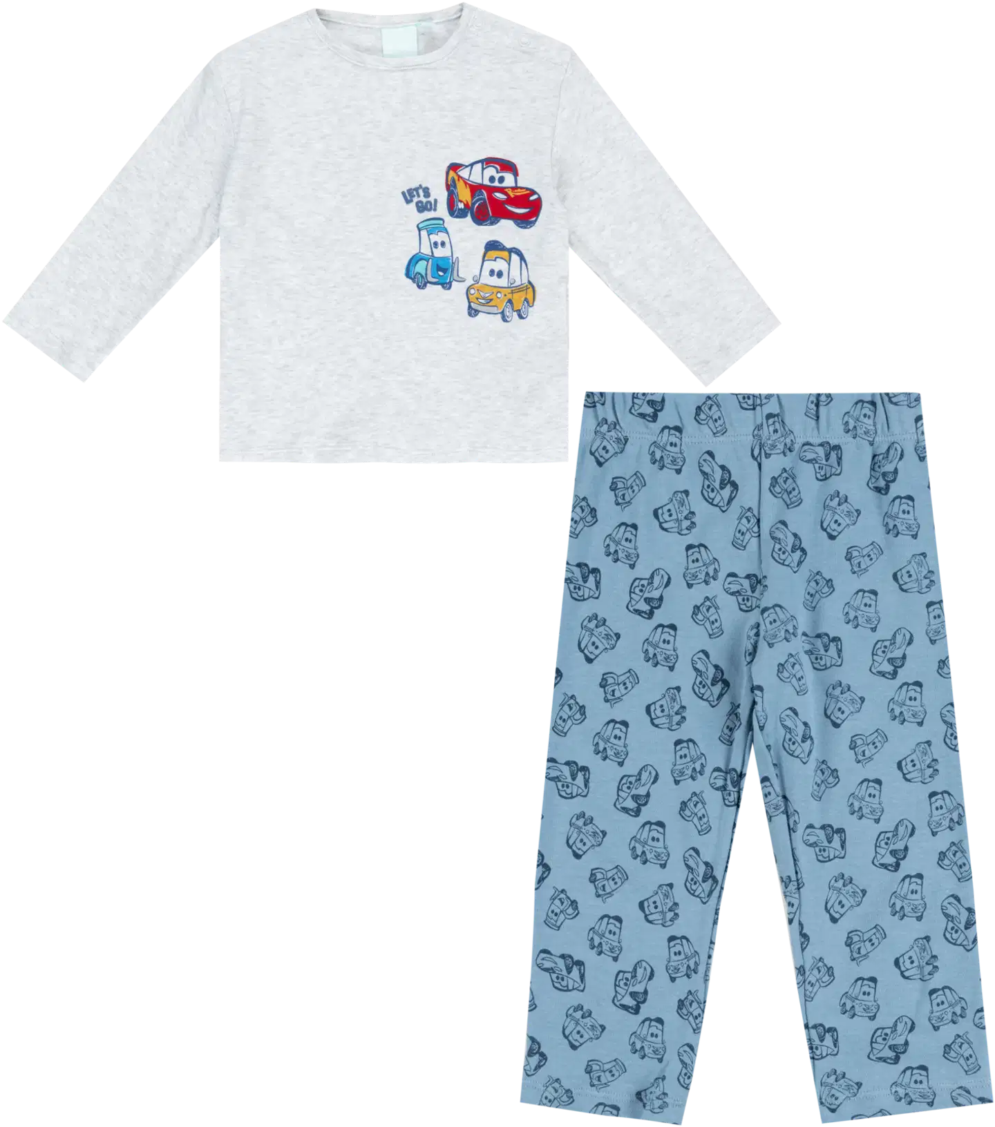 Disney vauvojen pyjama Autot I277048 2-pack - GREY CHINE LIGHT - 1