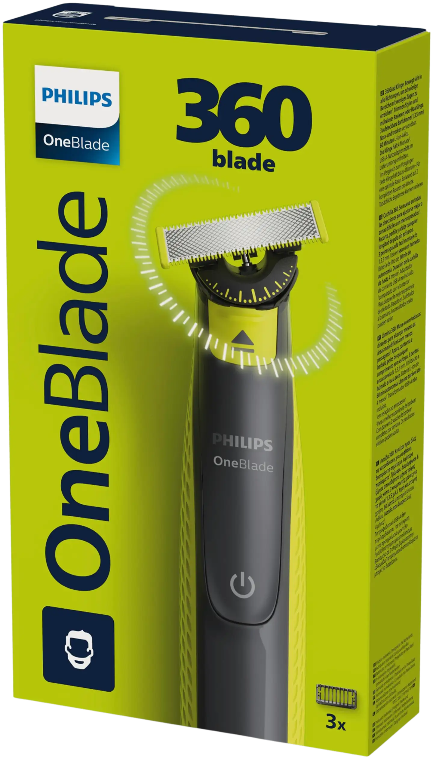 Philips Trimmeri OneBlade 360 Face QP2724/23 - 4