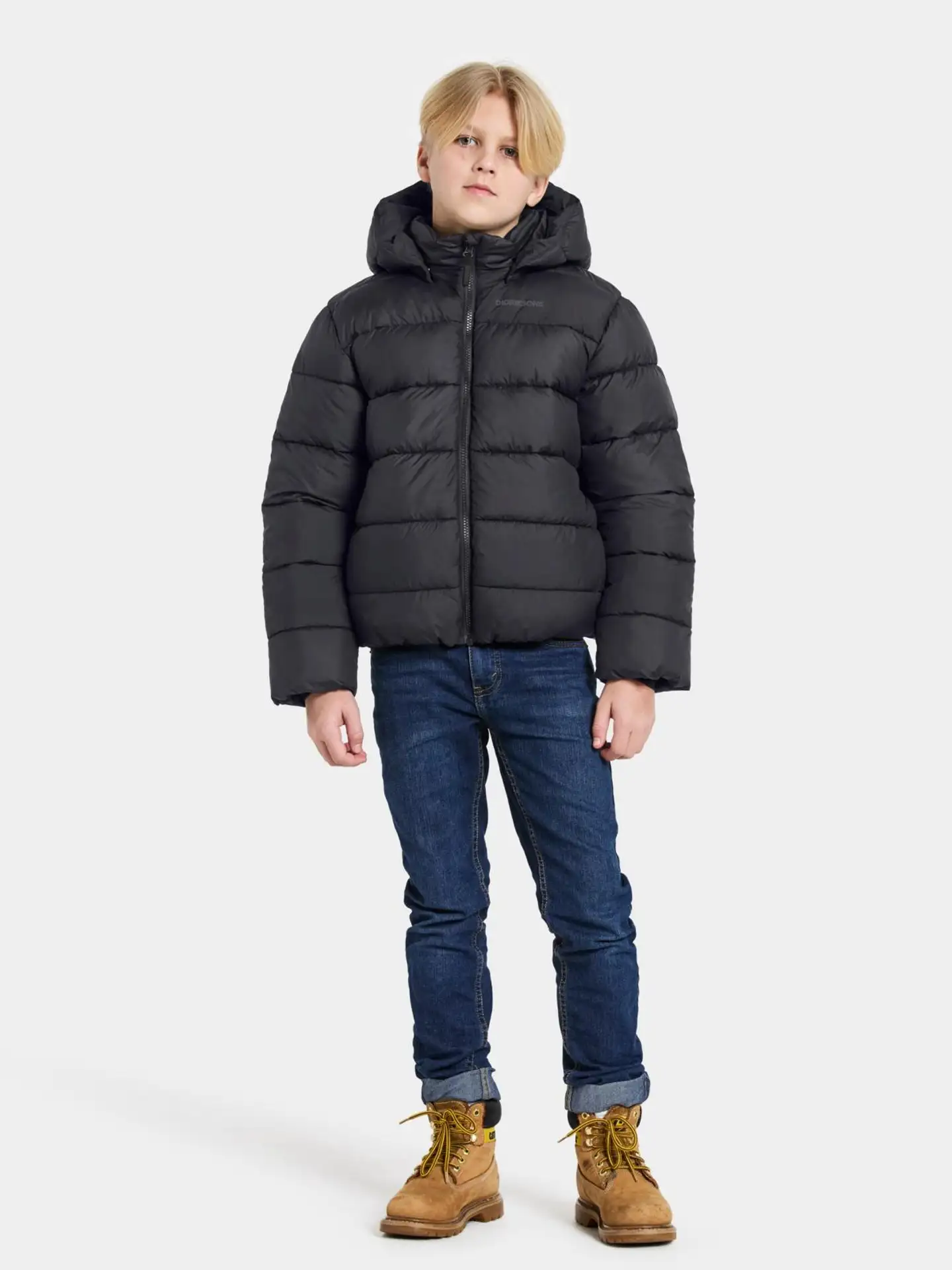 Didriksons Scoria junior toppatakki - BLACK - 4