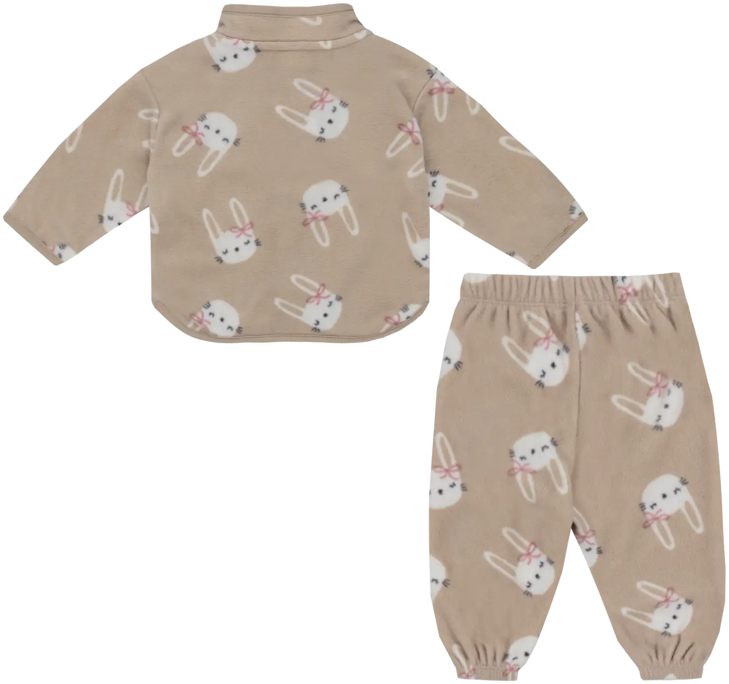 TEX BABY vauvojen fleecepuku Pupu I990682 - BEIGE 5 - 2
