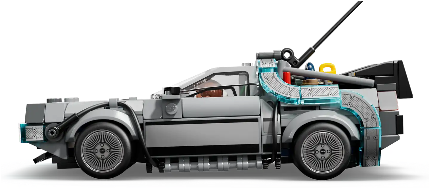 LEGO® Speed Champions 77256 Aikakone Paluu tulevaisuuteen ‑elokuvasta - 5