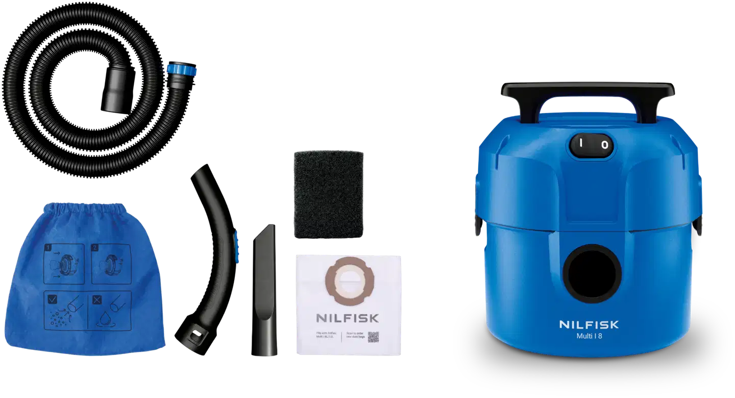 Nilfisk märkä-kuivaimuri Multi I 8 - 1