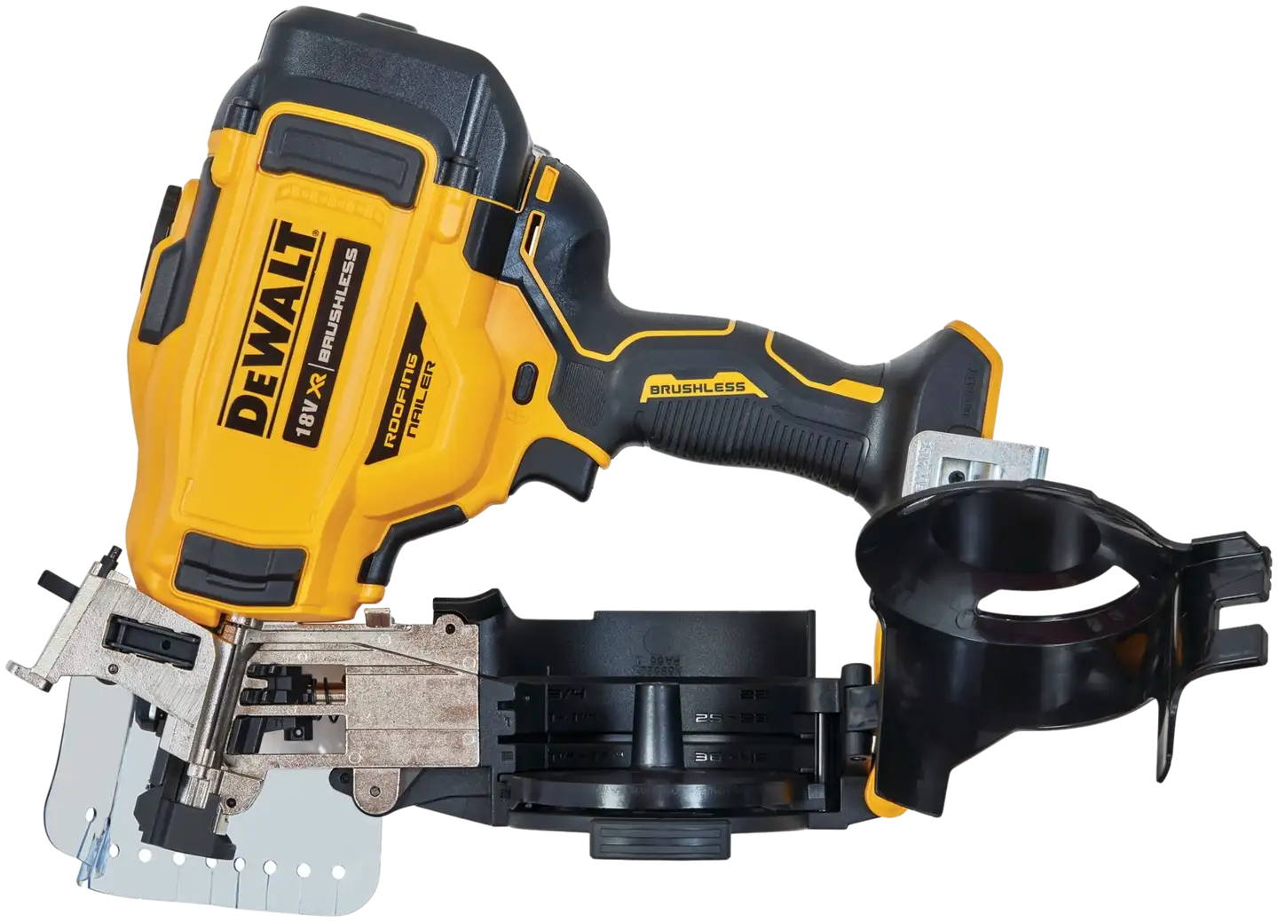 DeWalt 18V XR DCN45RNN akkukäyttöinen huopakattonaulain runko - 3