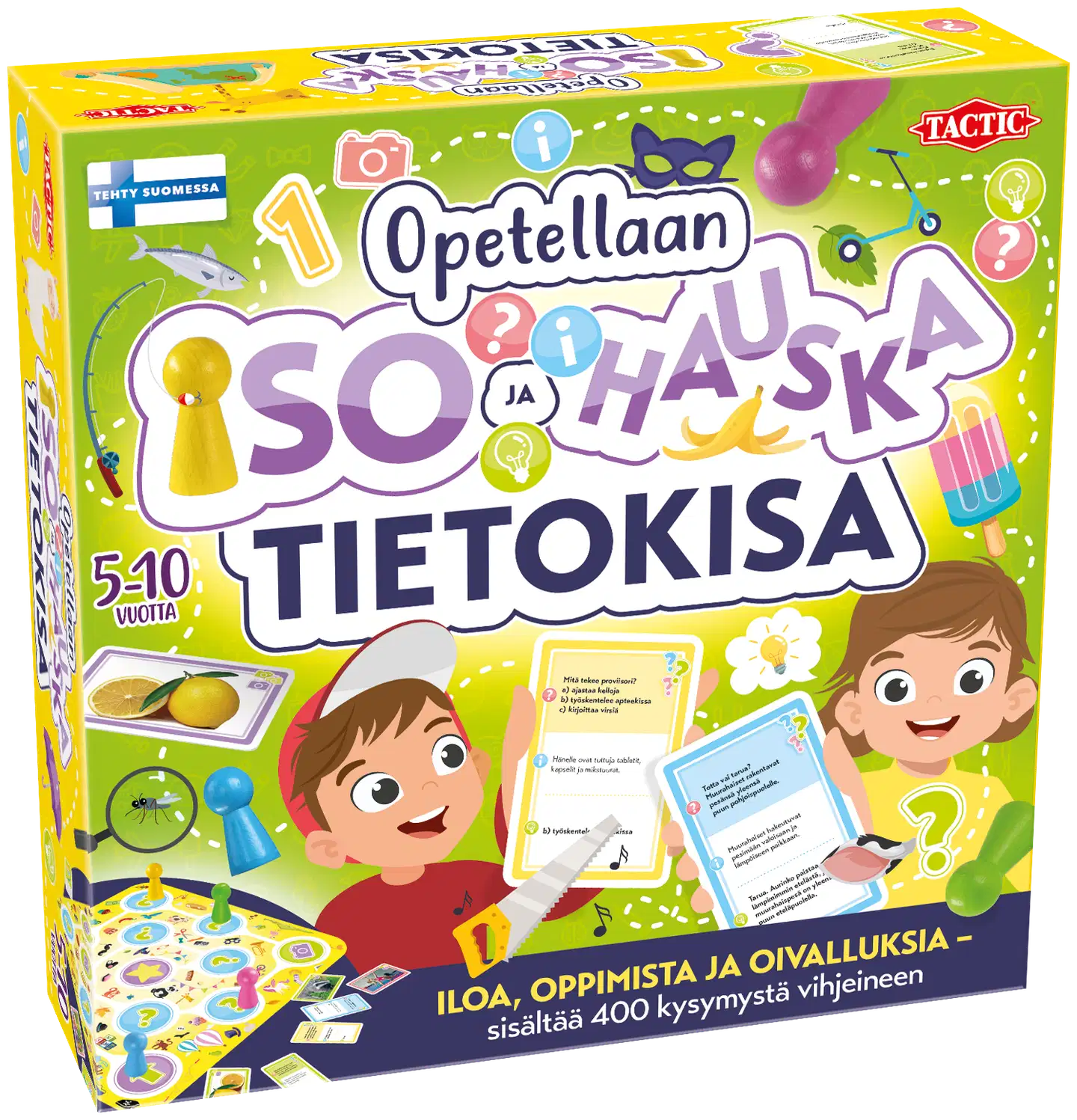Tactic peli Opetellaan ISO ja HAUSKA tietokisa - 1