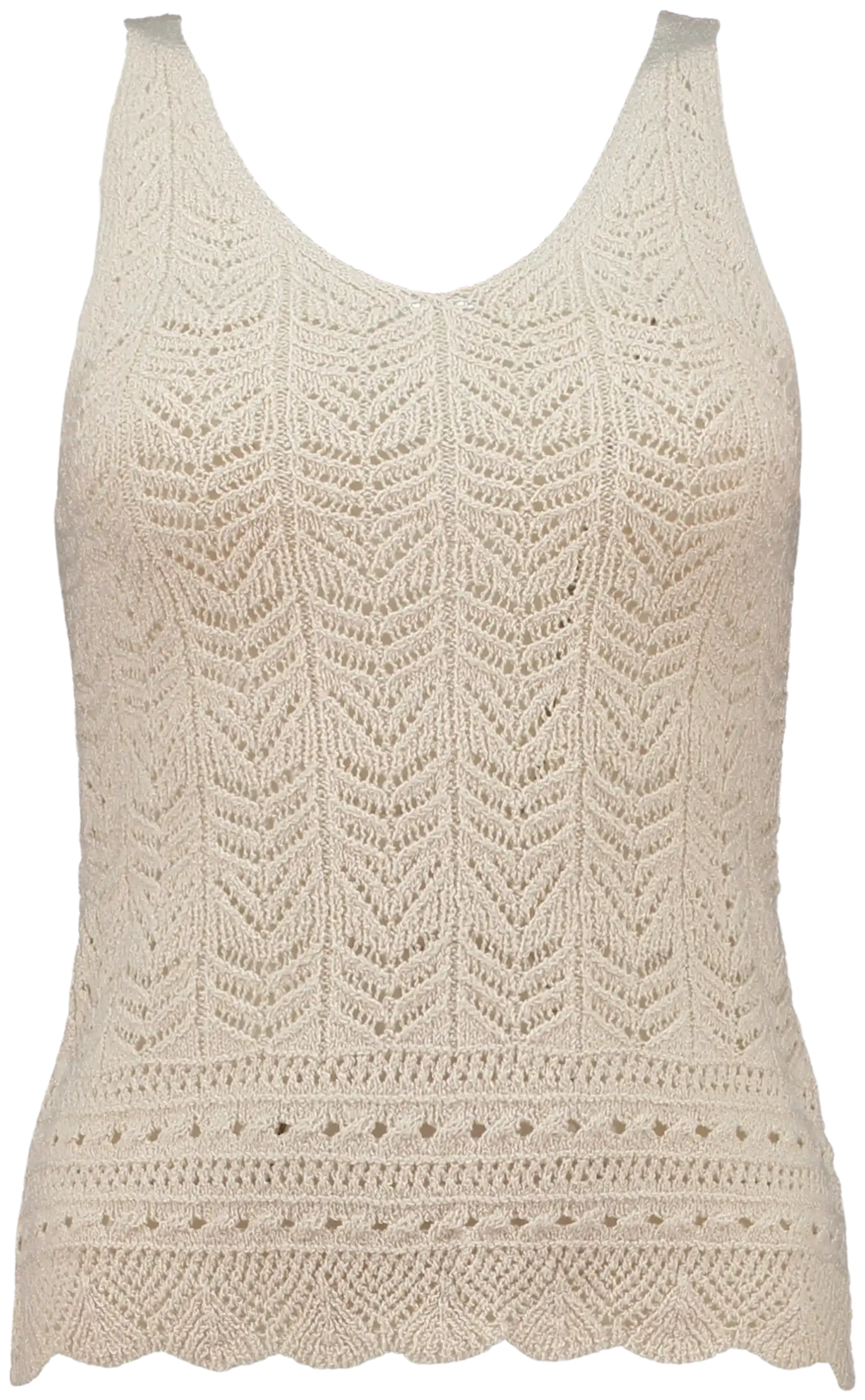 Hailys naisten toppi vk ja44ra syf-2406018 - BEIGE - 1