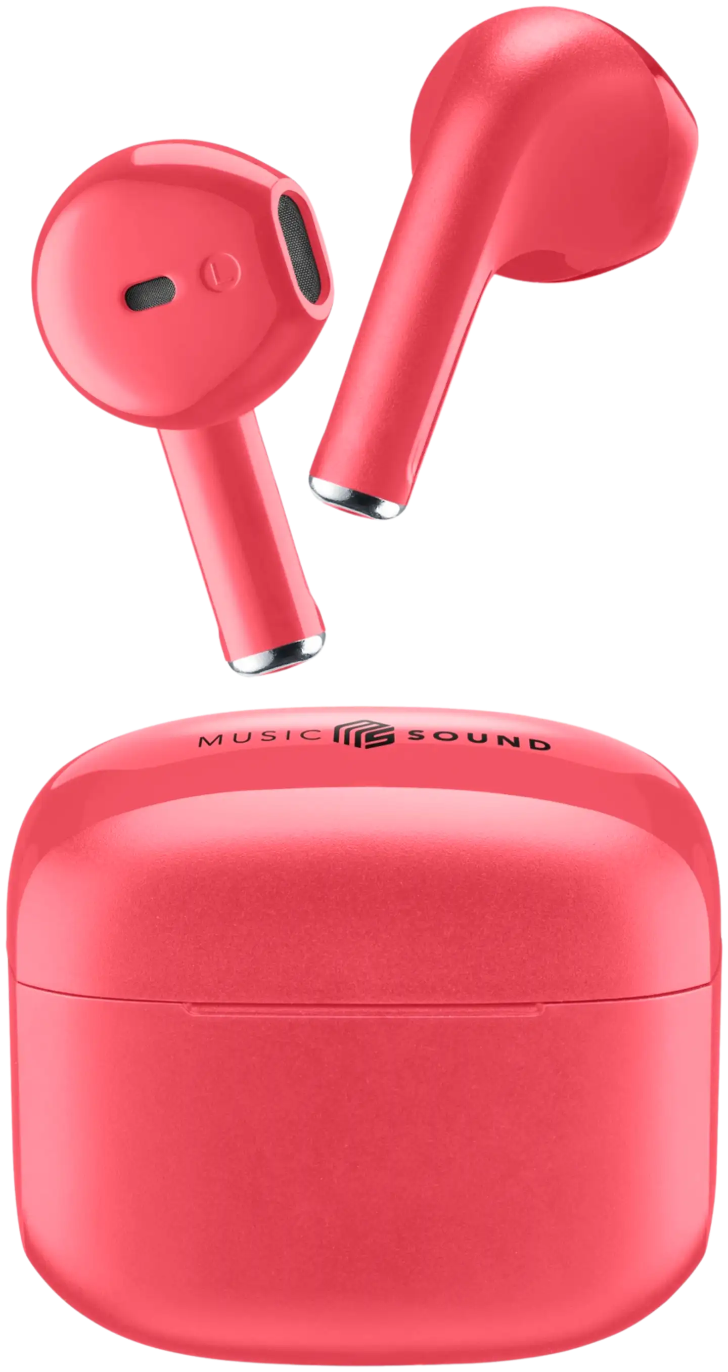 MusicSound Bluetooth nappikuulokkeet Swag pinkki - 2