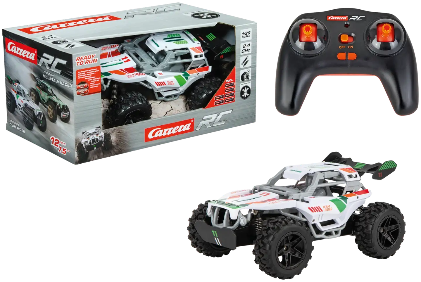 Carrera RC radio-ohjattava auto Team Rider 2,4 GHz - 1