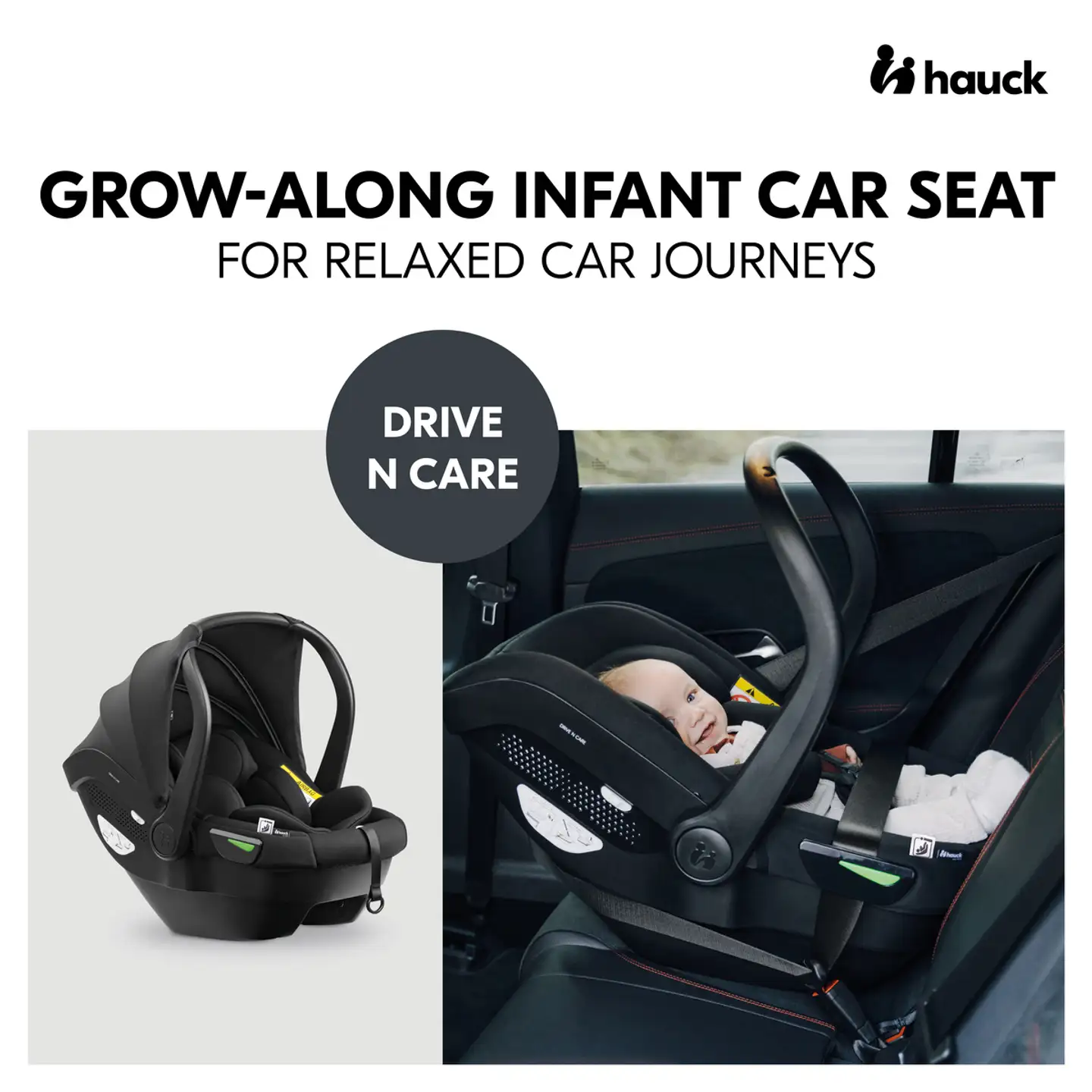 Hauck turvaistuin Drive N Care 40-87 cm musta - 10
