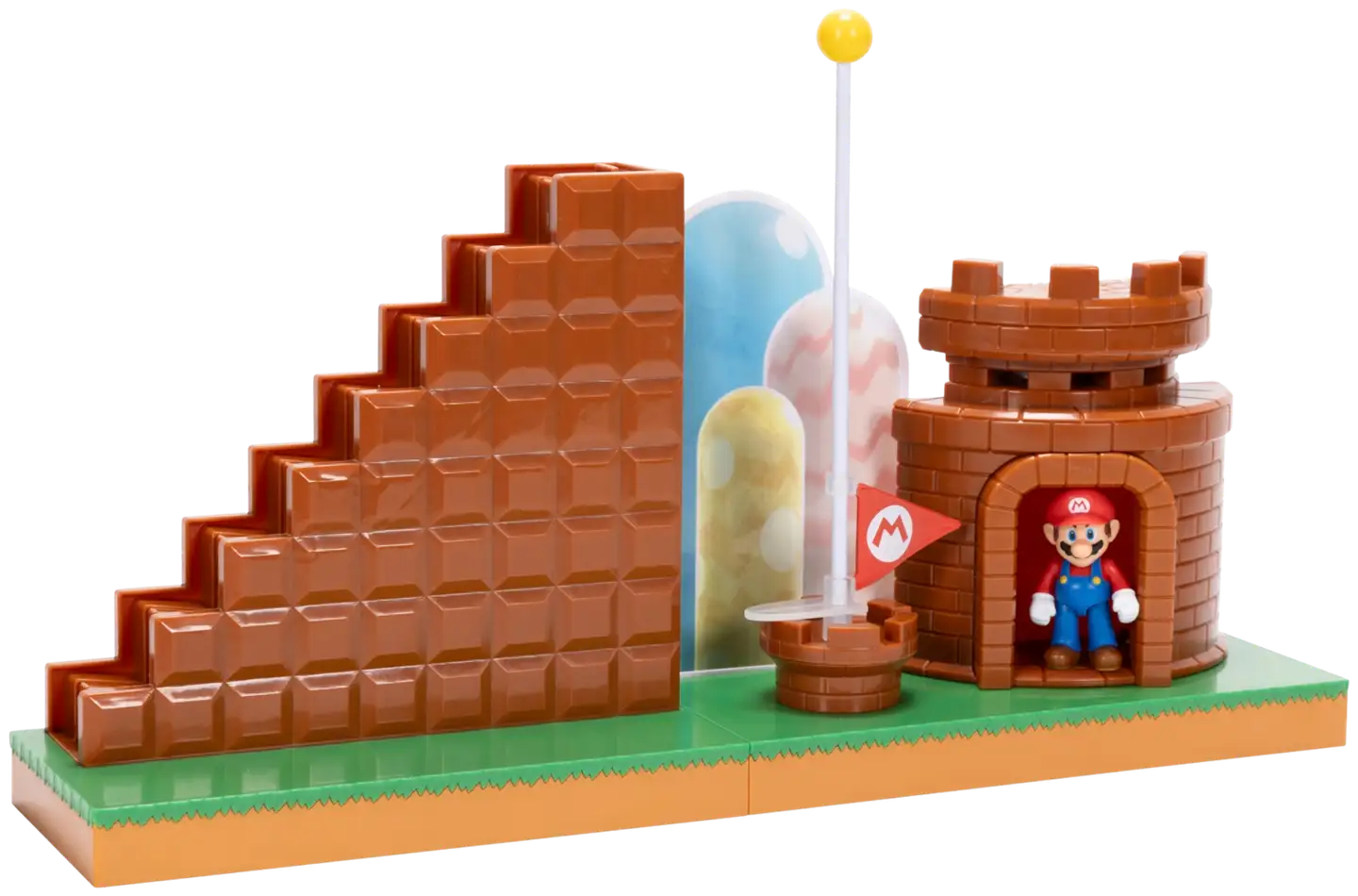 Nintendo leikkisetti Super Mario 2.5" Level End Playset - 12