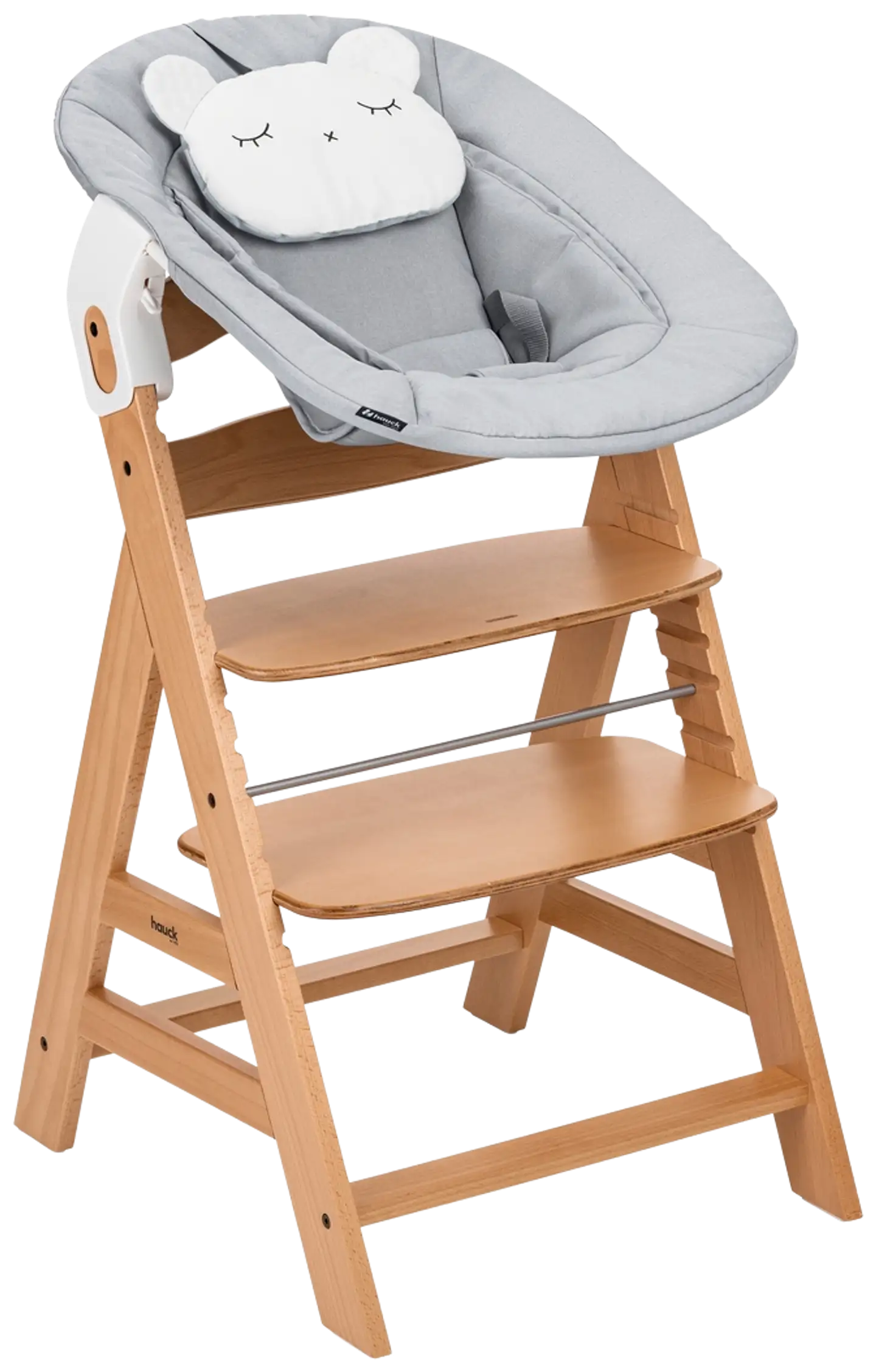 Hauck syöttötuolisetti Alpha Newborn harmaa - 1