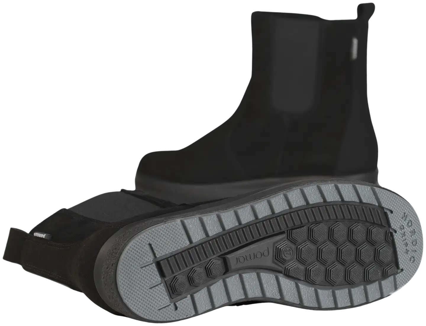 Pomar naisten nilkkuri Puro 18987-400 - BLACK - 3